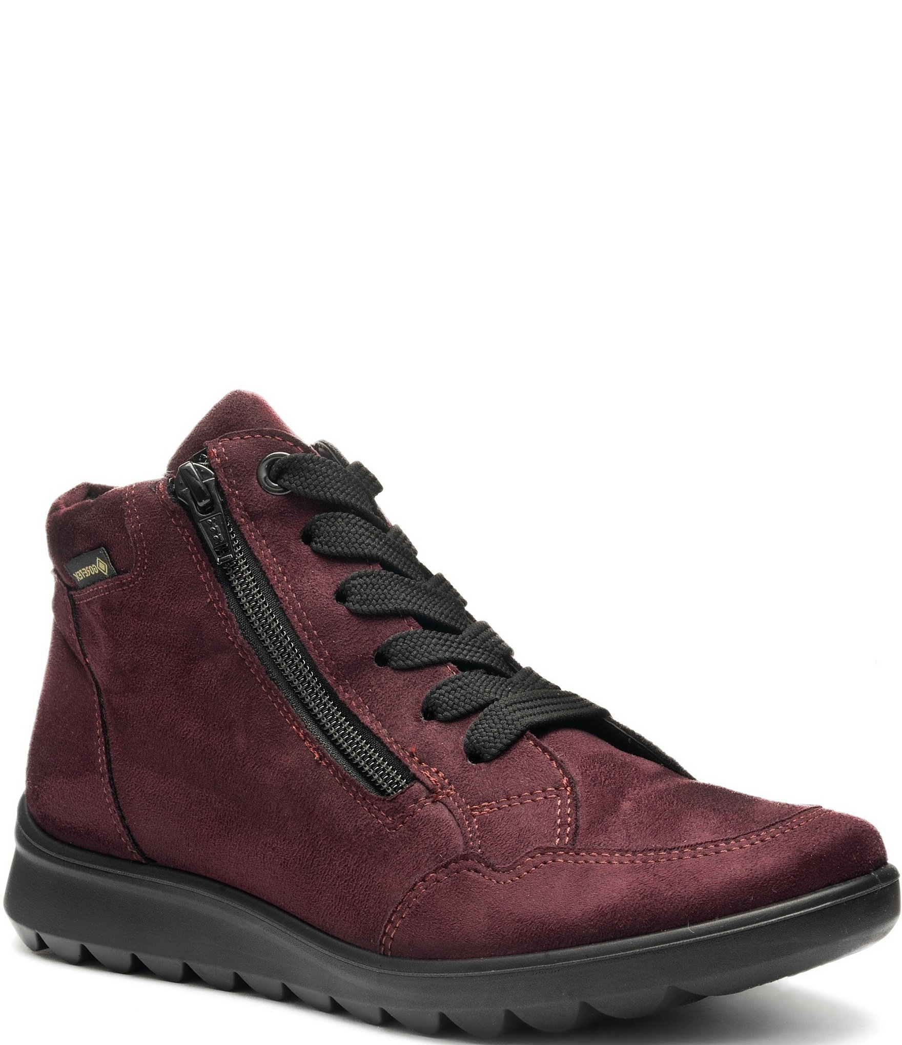 ara Thistle Waterproof Hydro-Microsuede Zip Booties