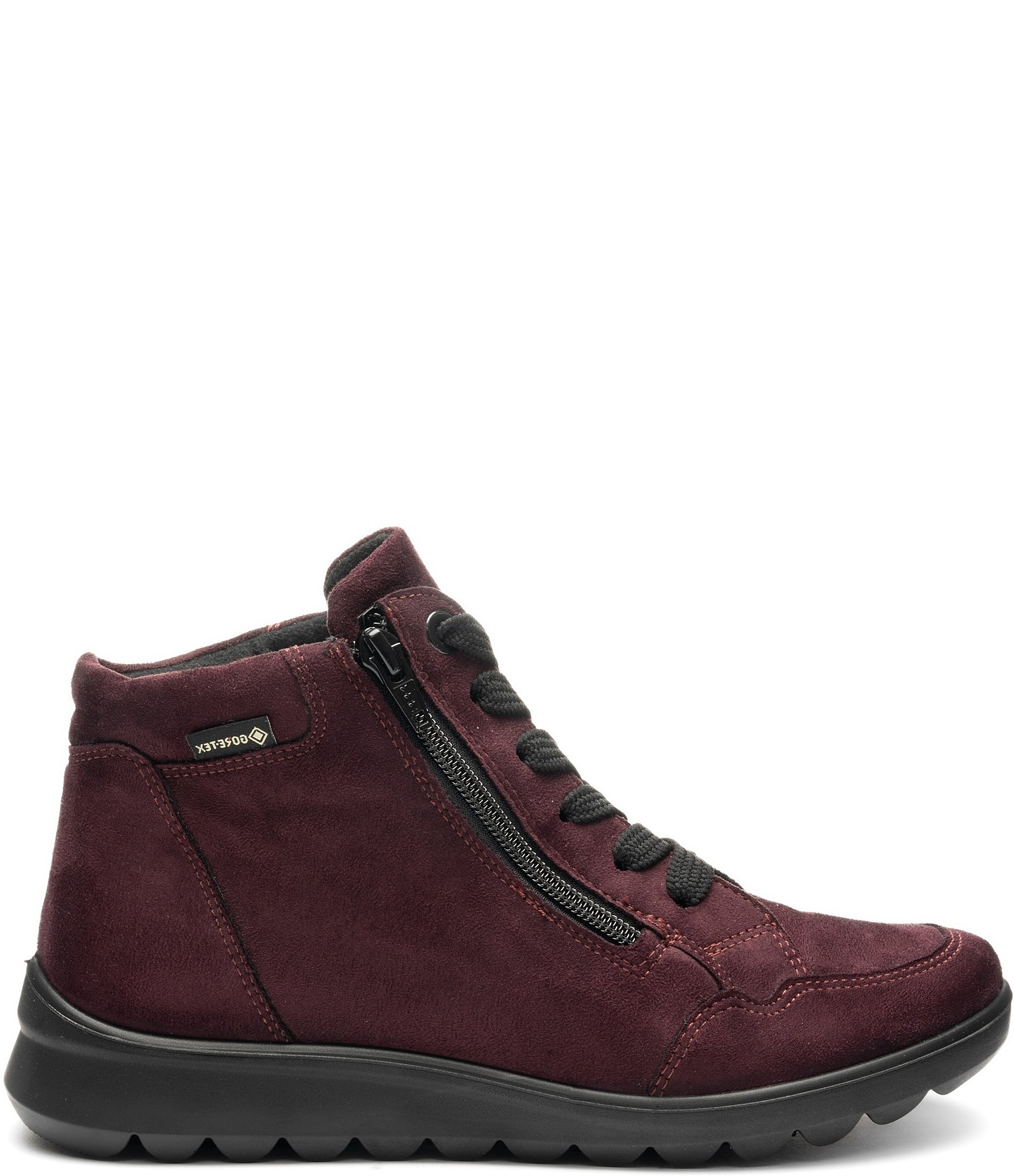 ara Thistle Waterproof Hydro-Microsuede Zip Booties