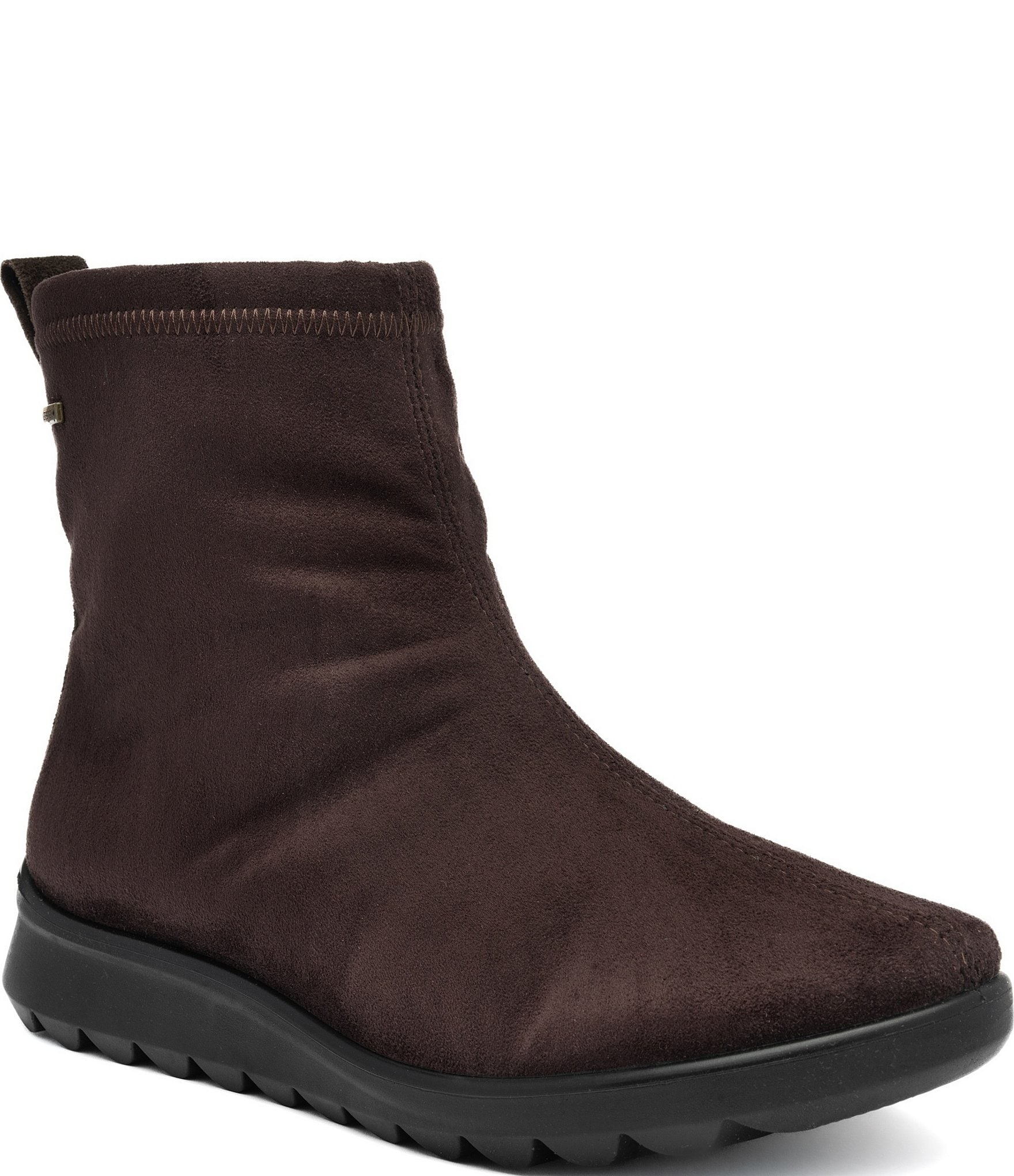 ara Trillium Hydro Microsuede Waterproof Ankle Booties
