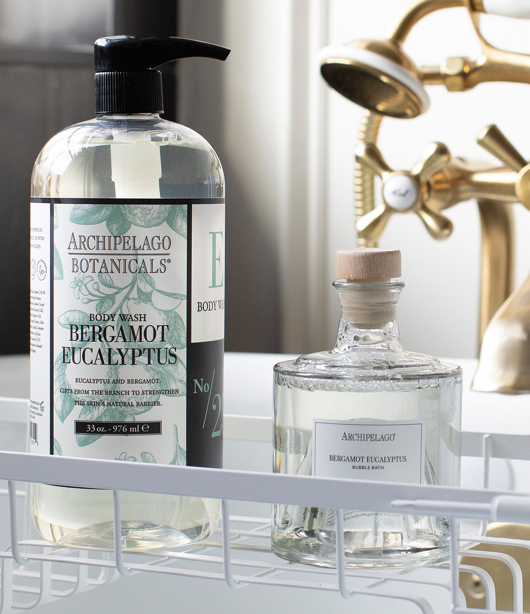 Archipelago Bergamot Eucalyptus Bubble Bath