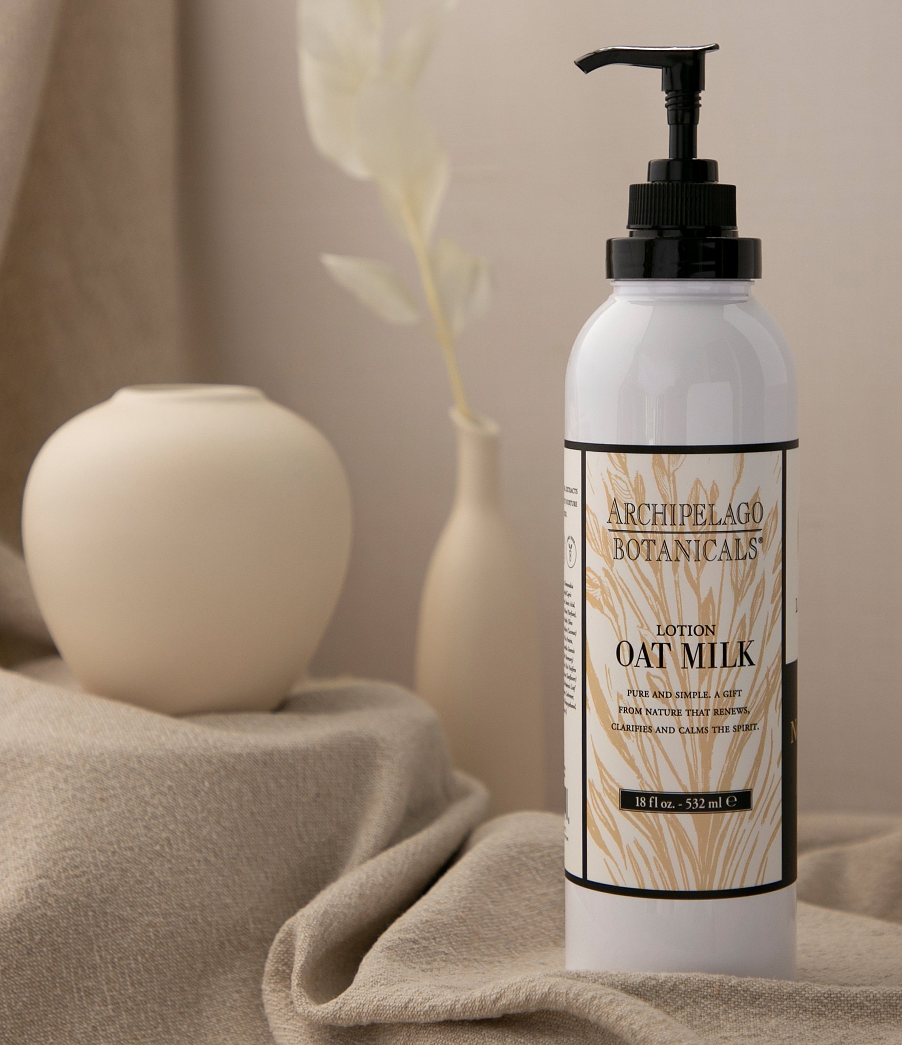 Archipelago Oat Milk Body Lotion- 18 oz.