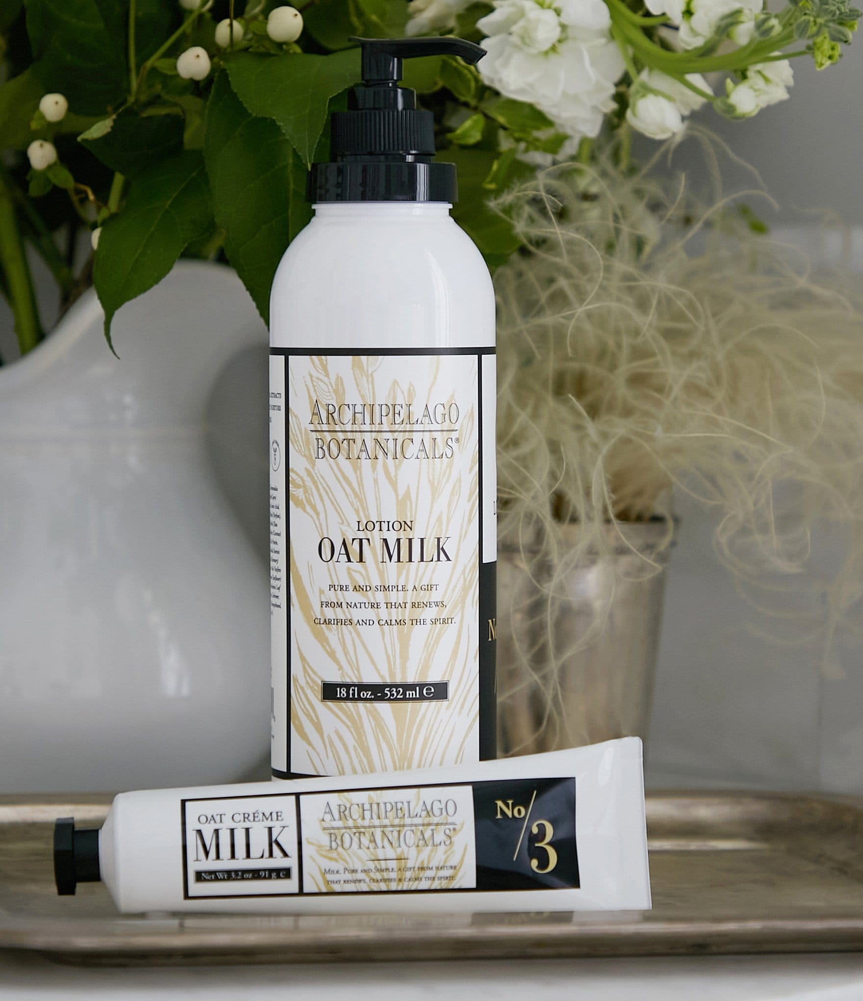 Archipelago Oat Milk Body Lotion- 18 oz.