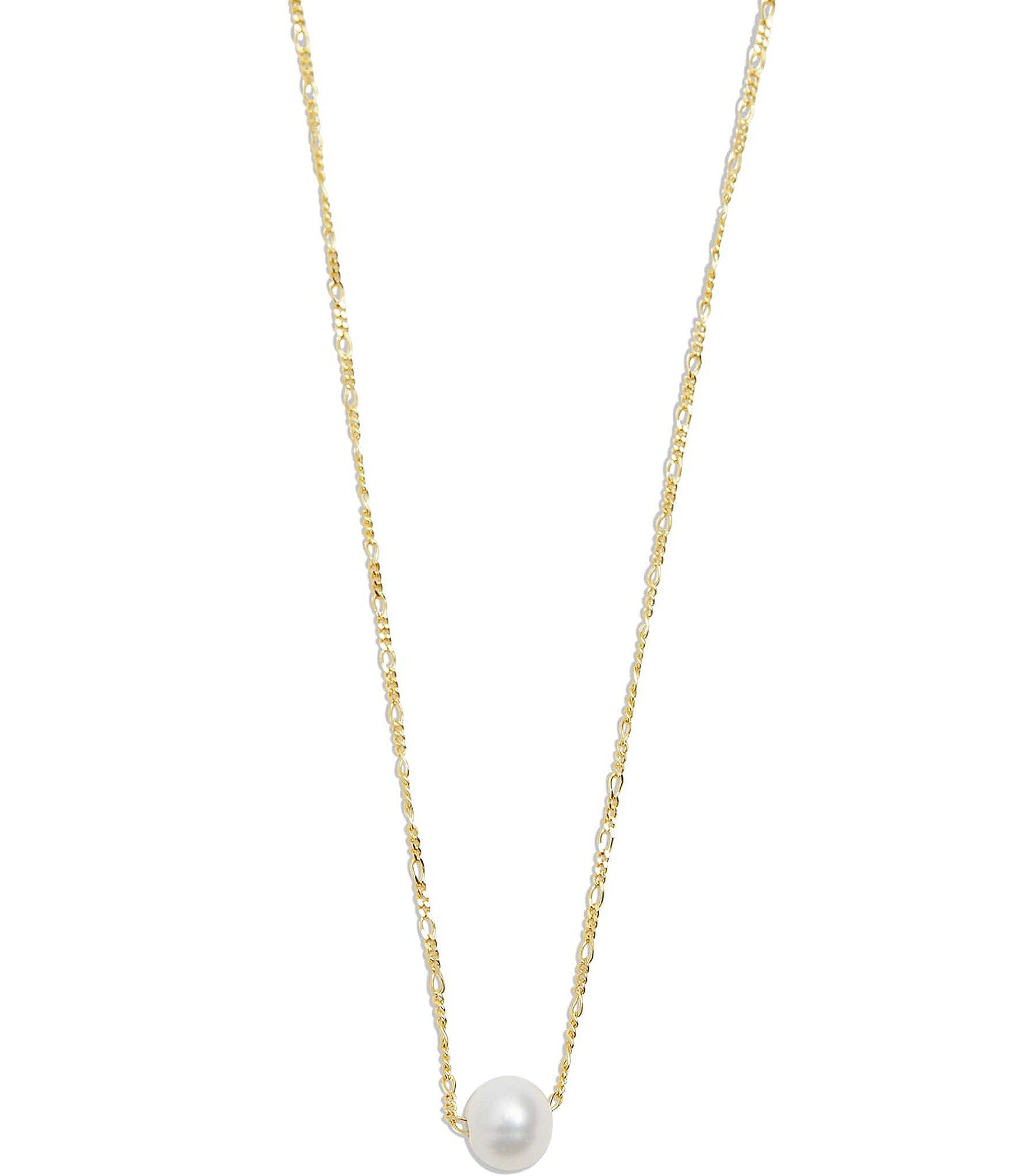 Argento Vivo Bold Pearl Short Pendant Necklace