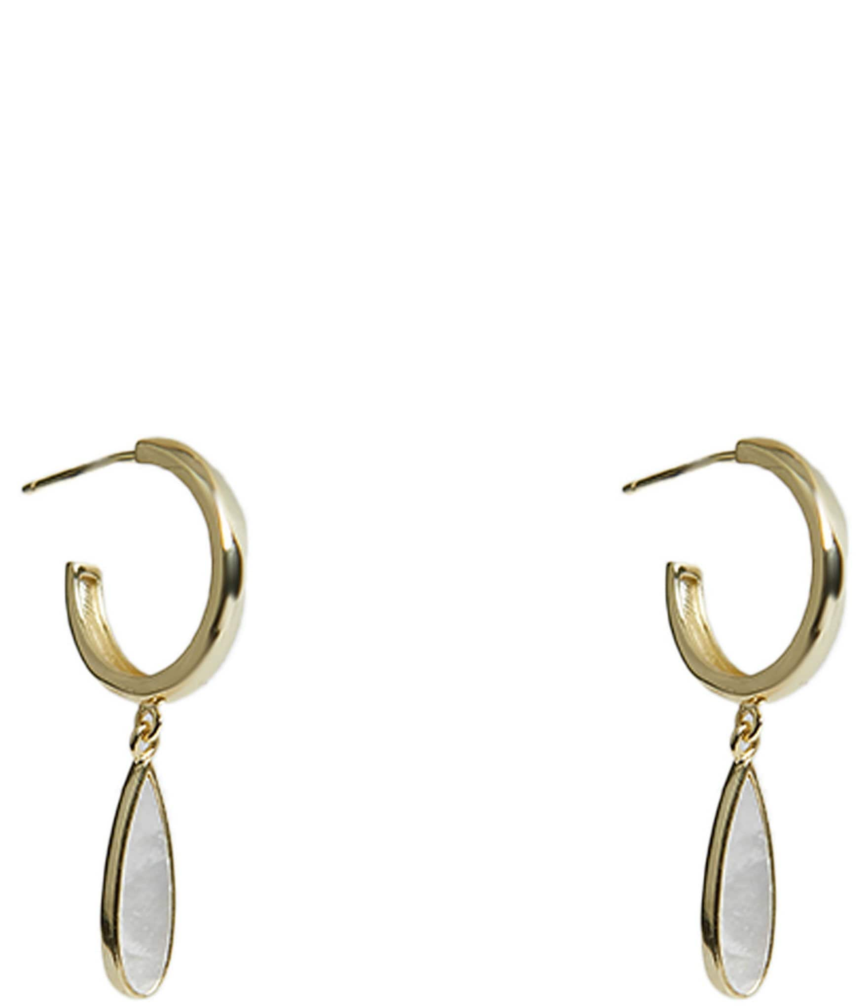 Argento vivo on sale gold hoops