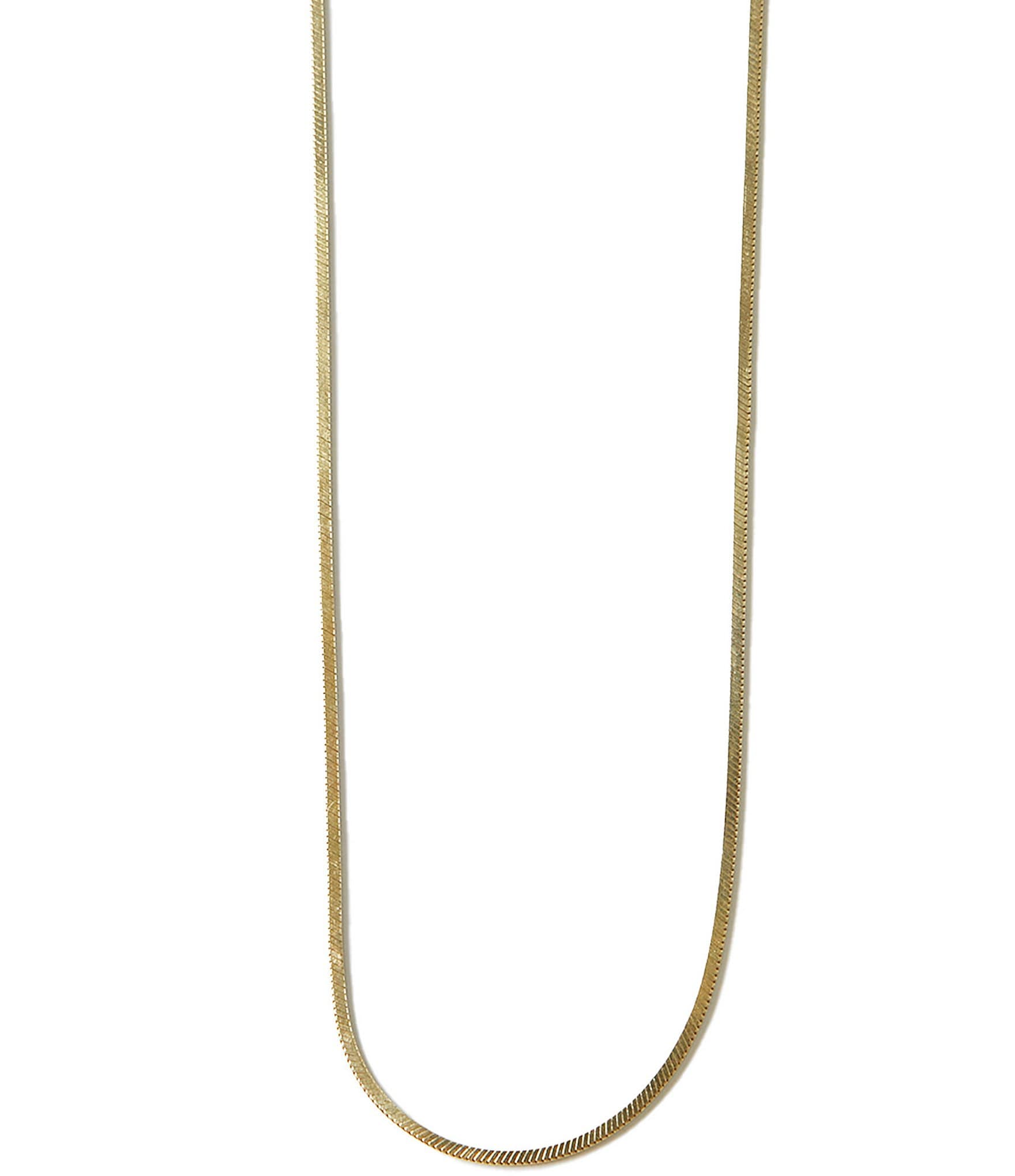 Argento Vivo Herringbone Chain Necklace | Dillard's