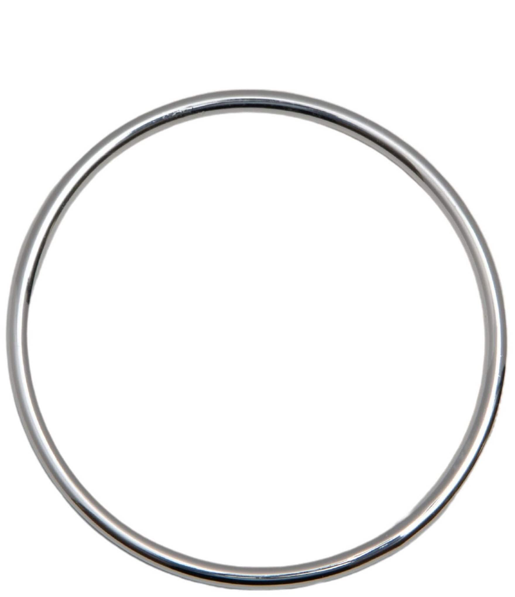 Argento Vivo High Polish Bangle Bracelet