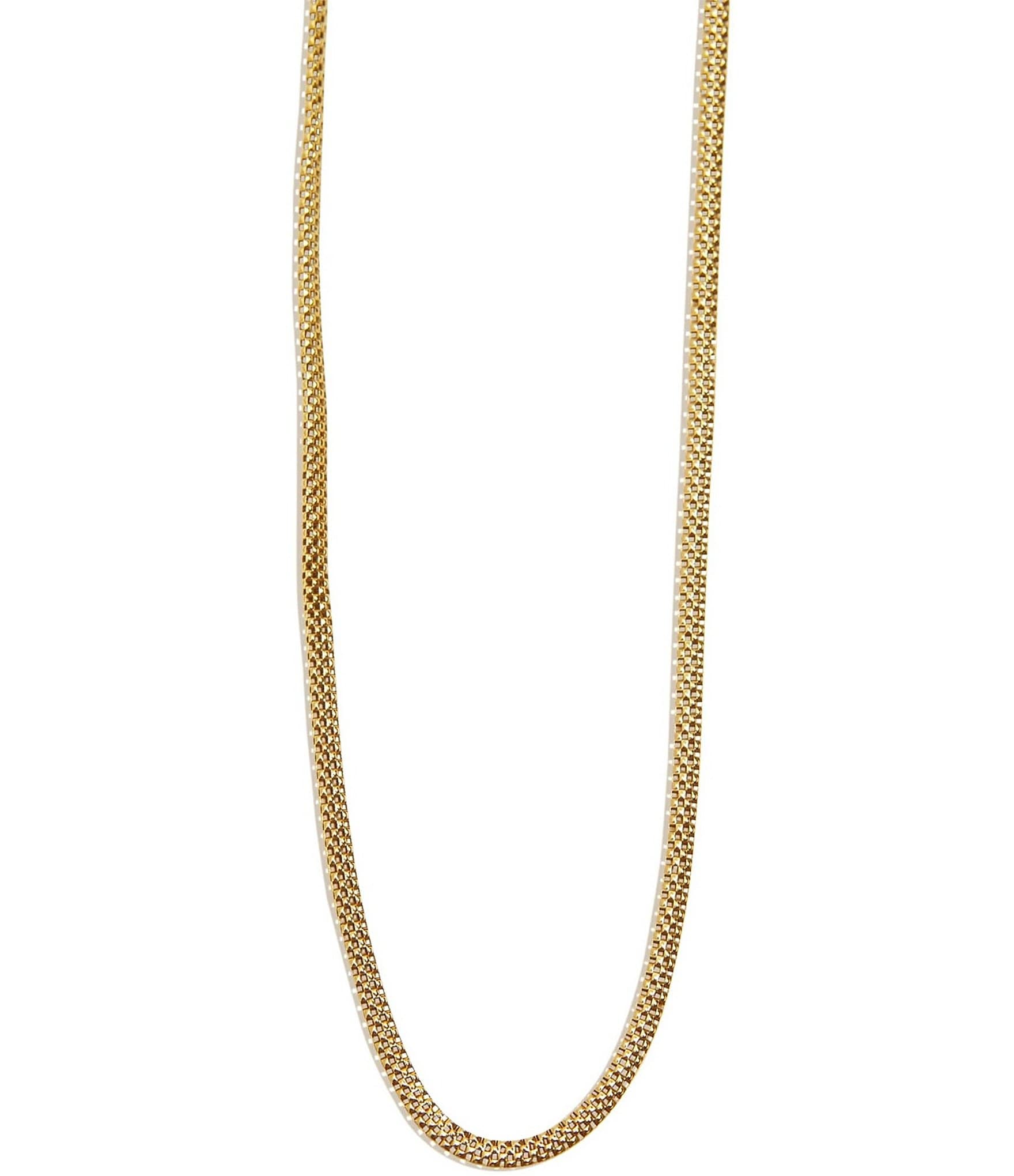 Argento Vivo Mesh Chain Necklace