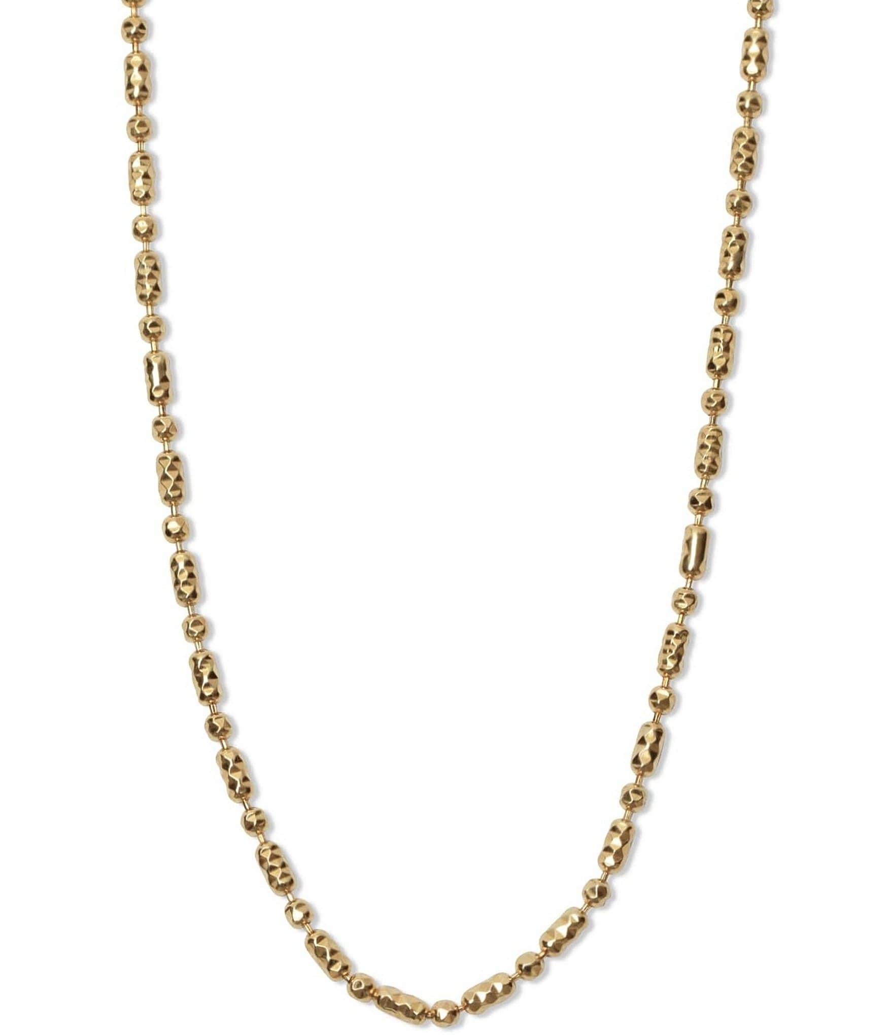 Argento Vivo Modern Ball Chain Necklace