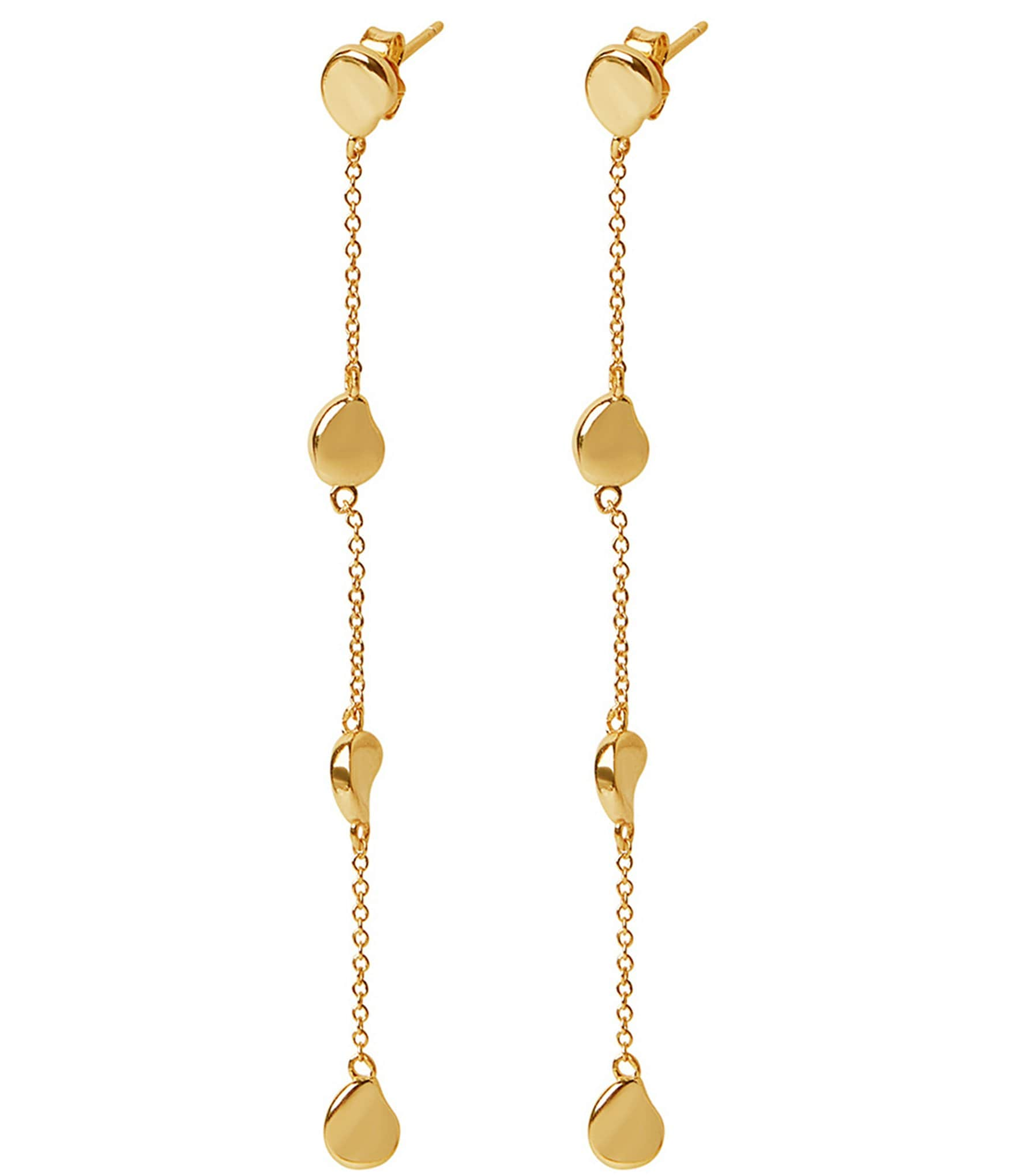 Argento Vivo Organic Linear Earrings