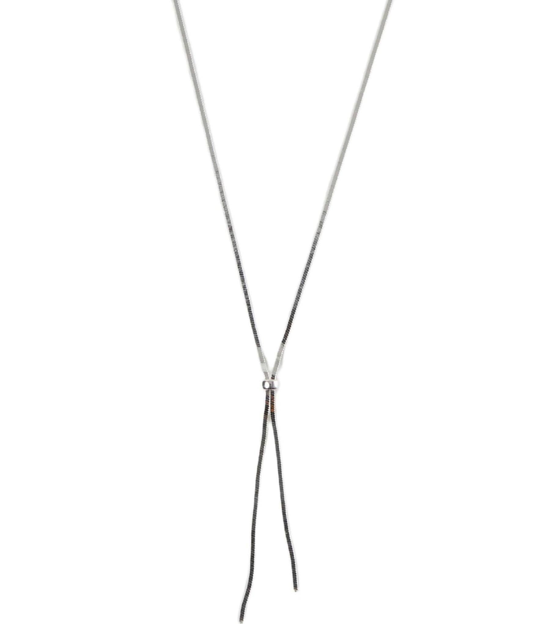 Argento Vivo Sterling Silver Lariat Necklace