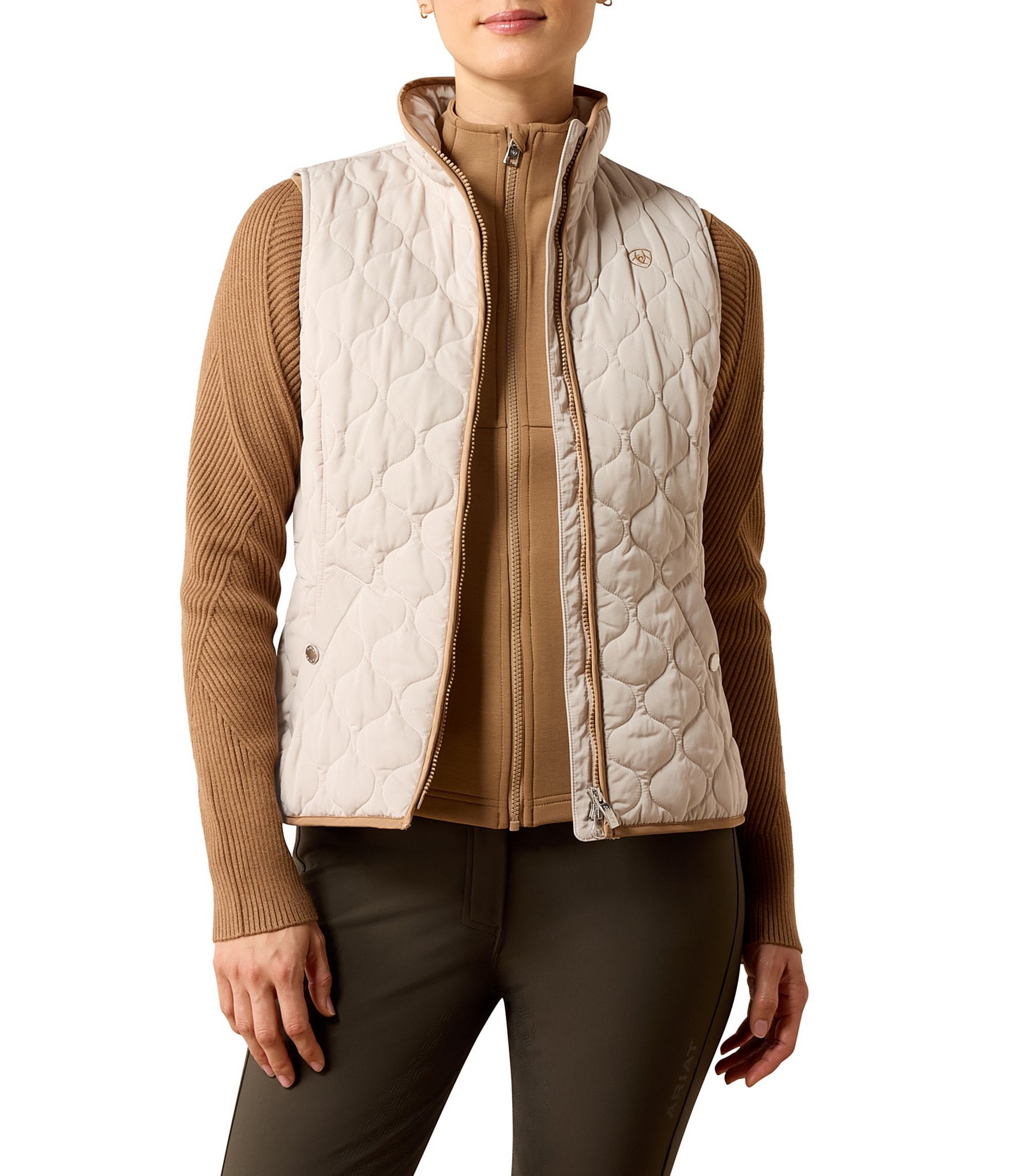 Ariat Ashley Insulated High Neck Sleeveless Vest
