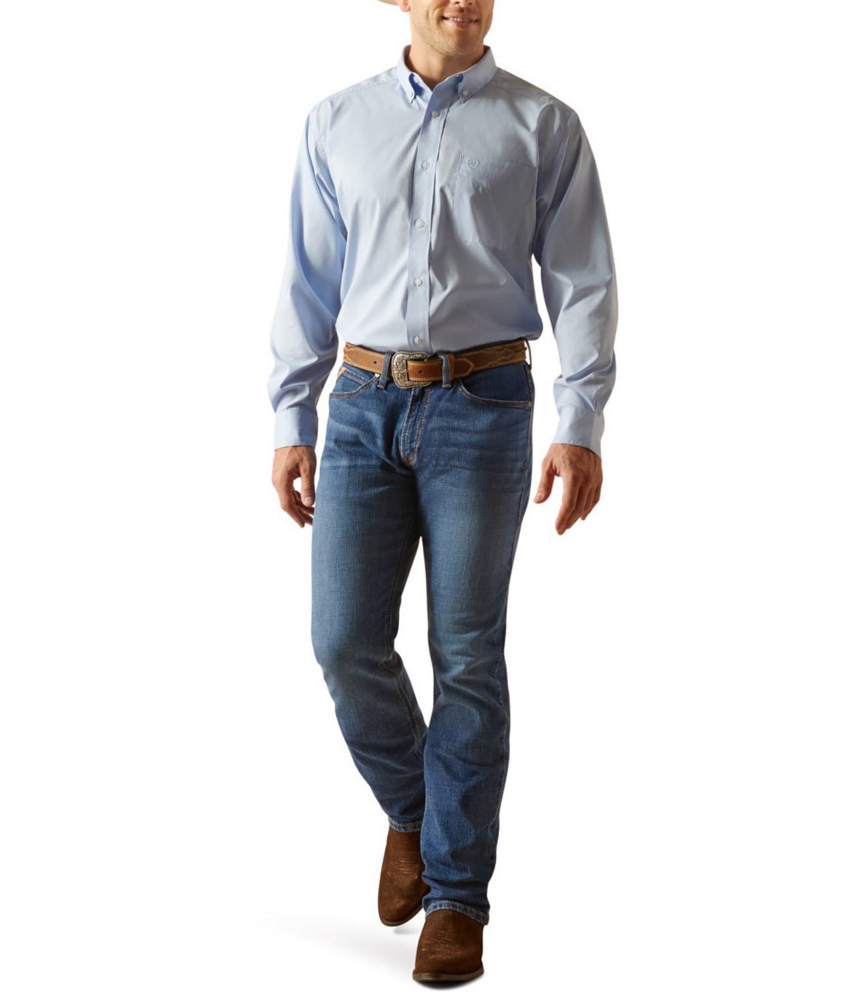 Ariat 360 Airflow Classic Fit Long Sleeve Woven Shirt