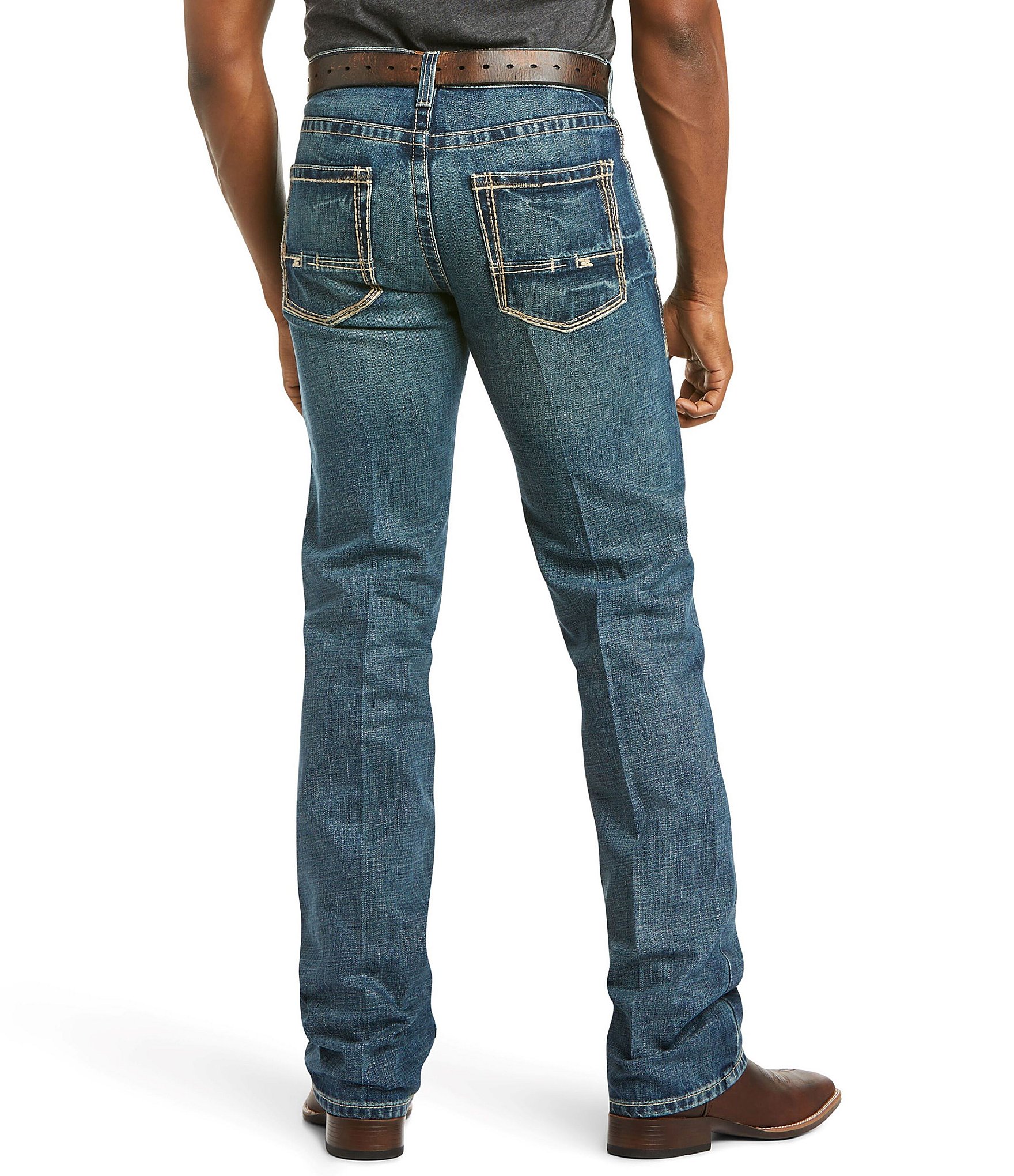 Ariat Big & Tall M5 Slim Gambler Stackable Straight Leg Jean