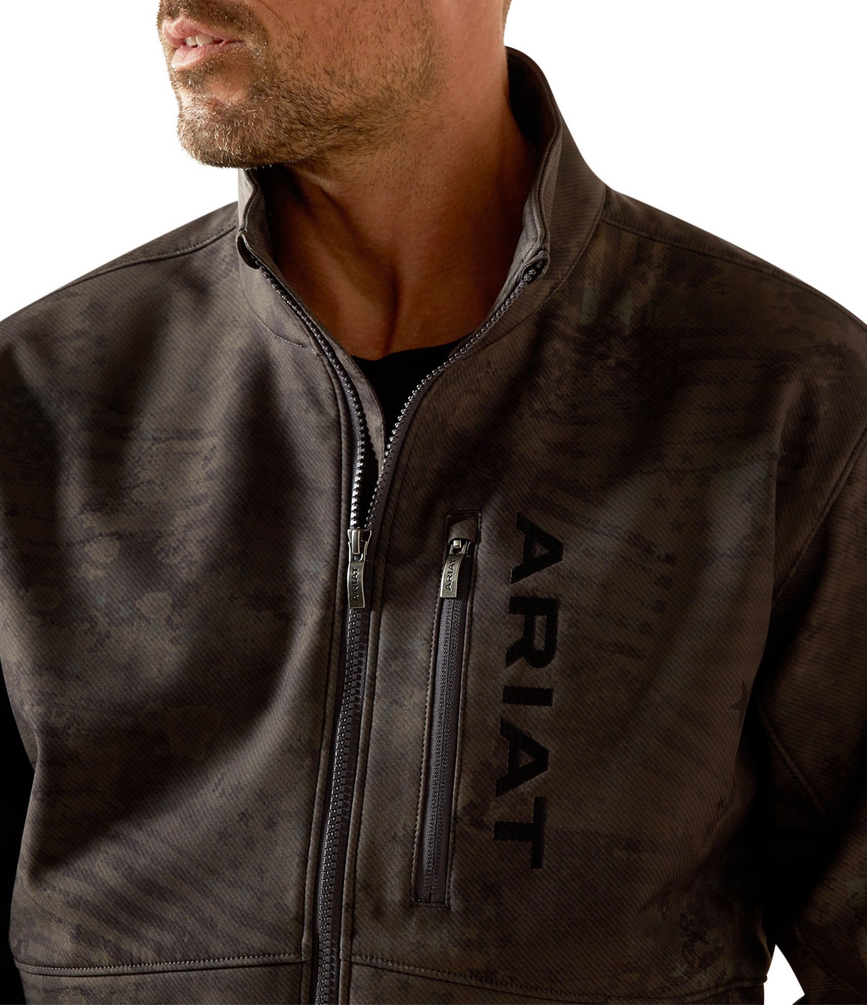 Ariat Big & Tall Patriot Flag Softshell Jacket