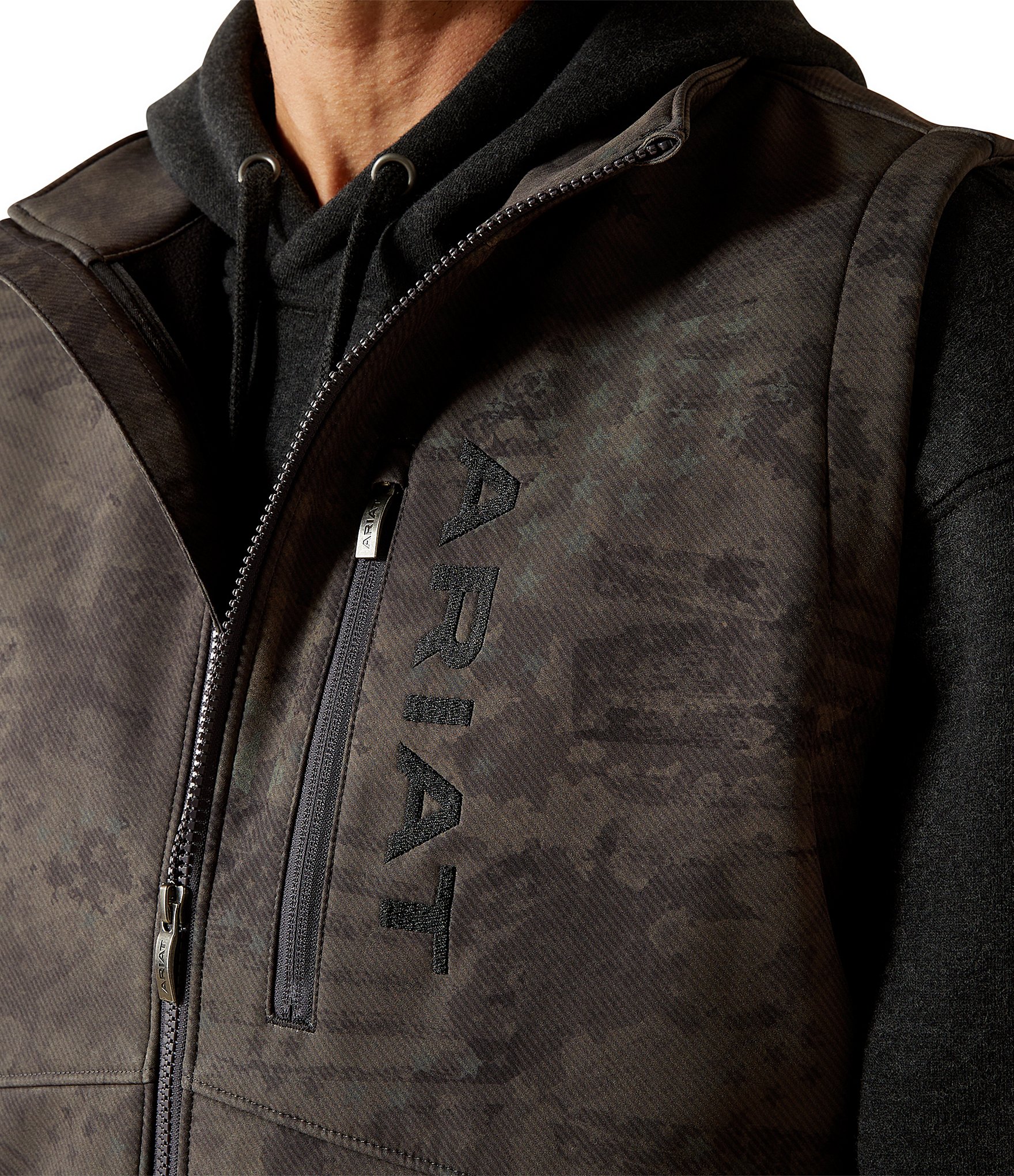 Ariat Big & Tall Patriot Flag Softshell Vest