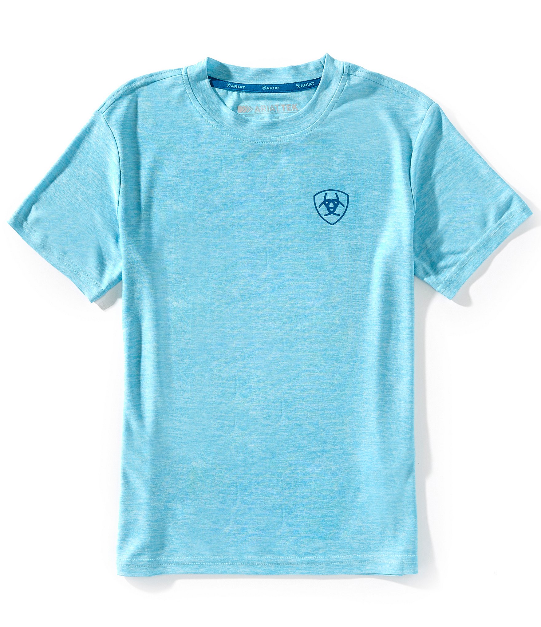 Ariat Big Boys Short Sleeve Flag Charger Graphic T-Shirt