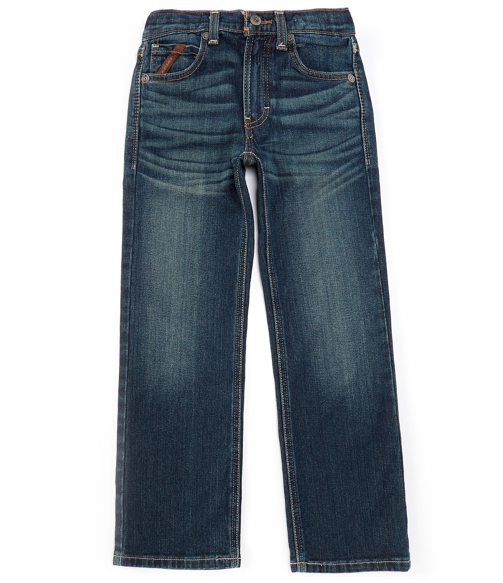 Ariat Big Boys 7-16 Legacy B5 Slim Straight Leg Durham Wash Jeans