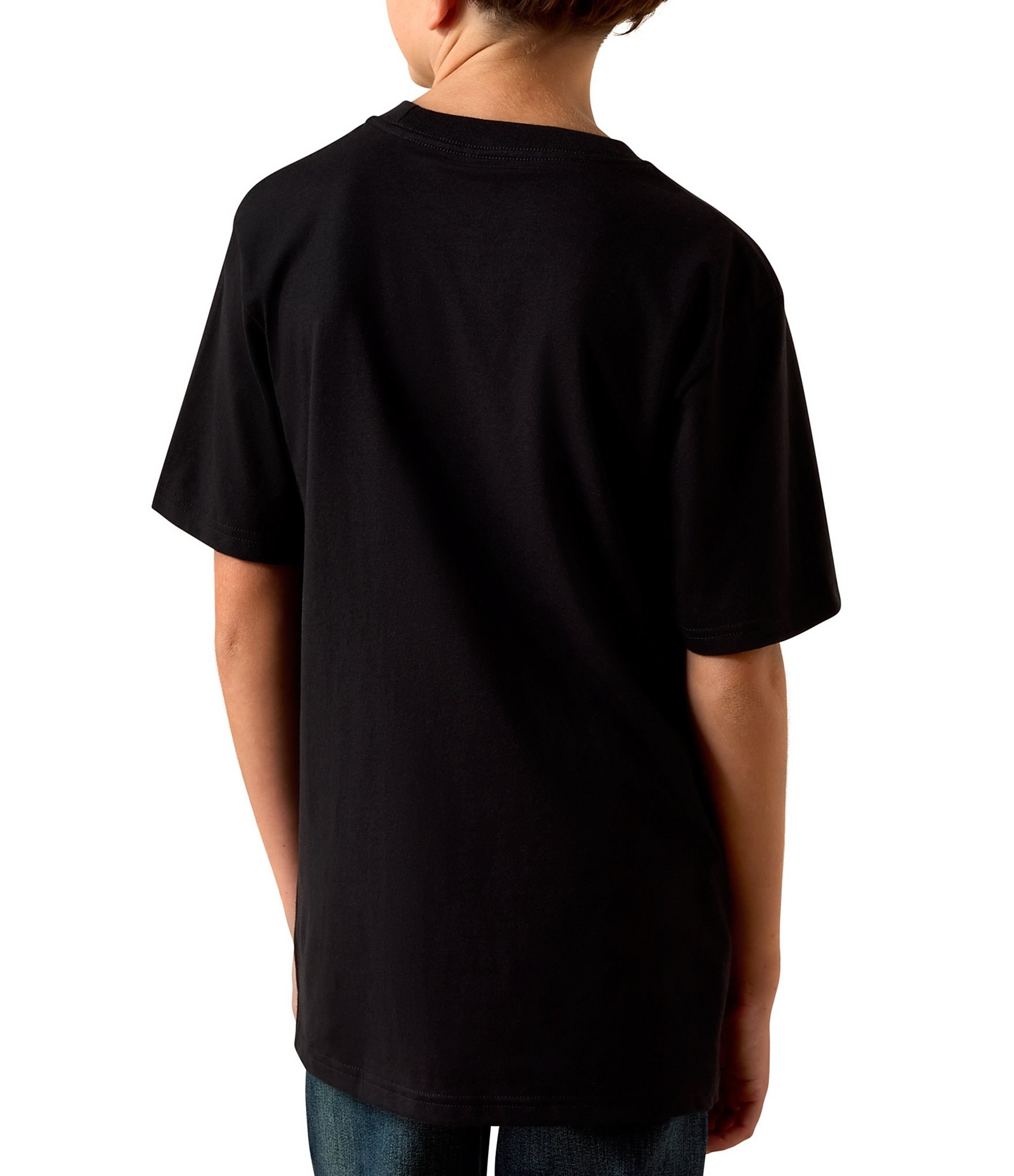 Ariat Big Boys Short Sleeve Barn Shield T-Shirt