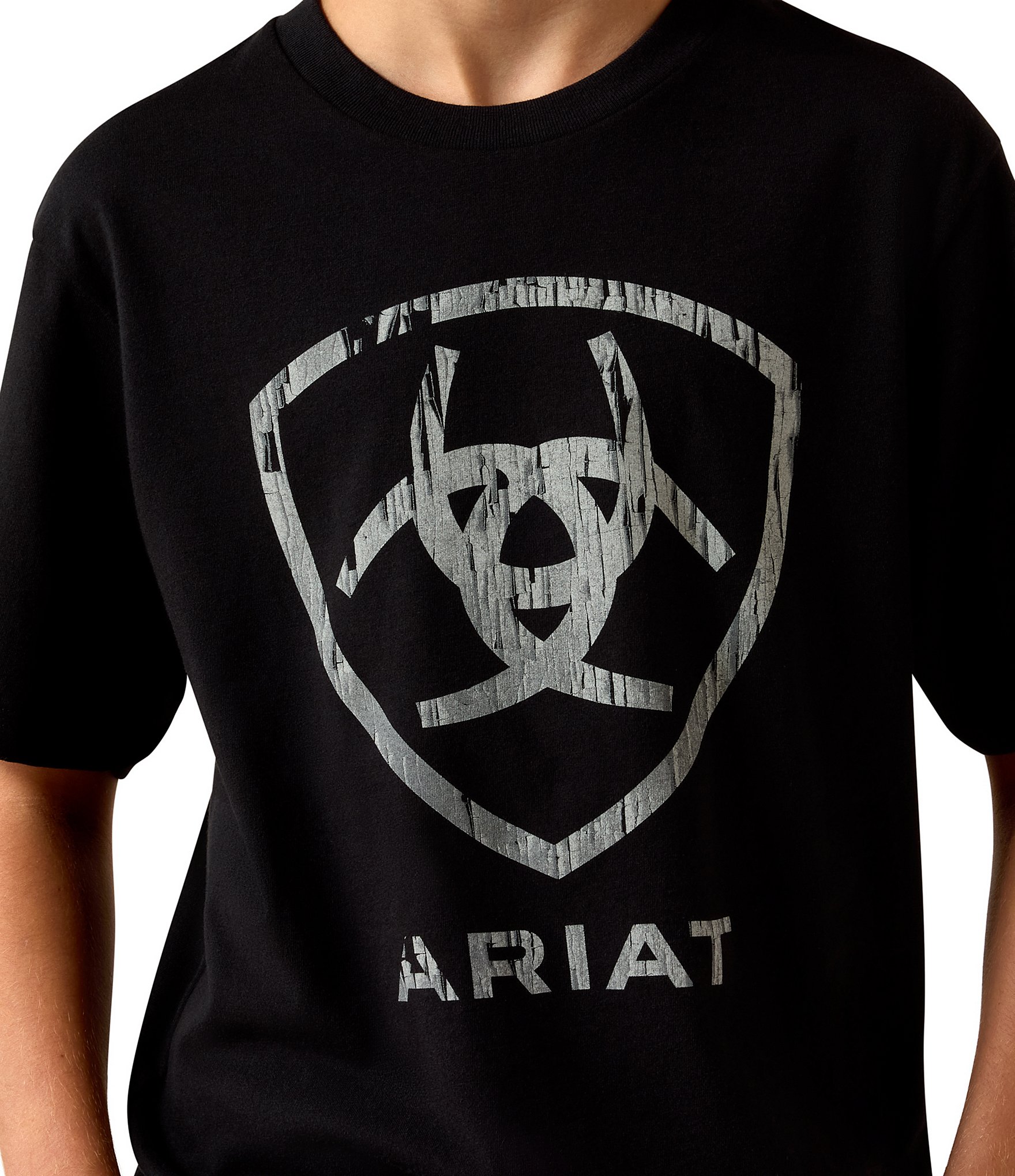 Ariat Big Boys Short Sleeve Barn Shield T-Shirt