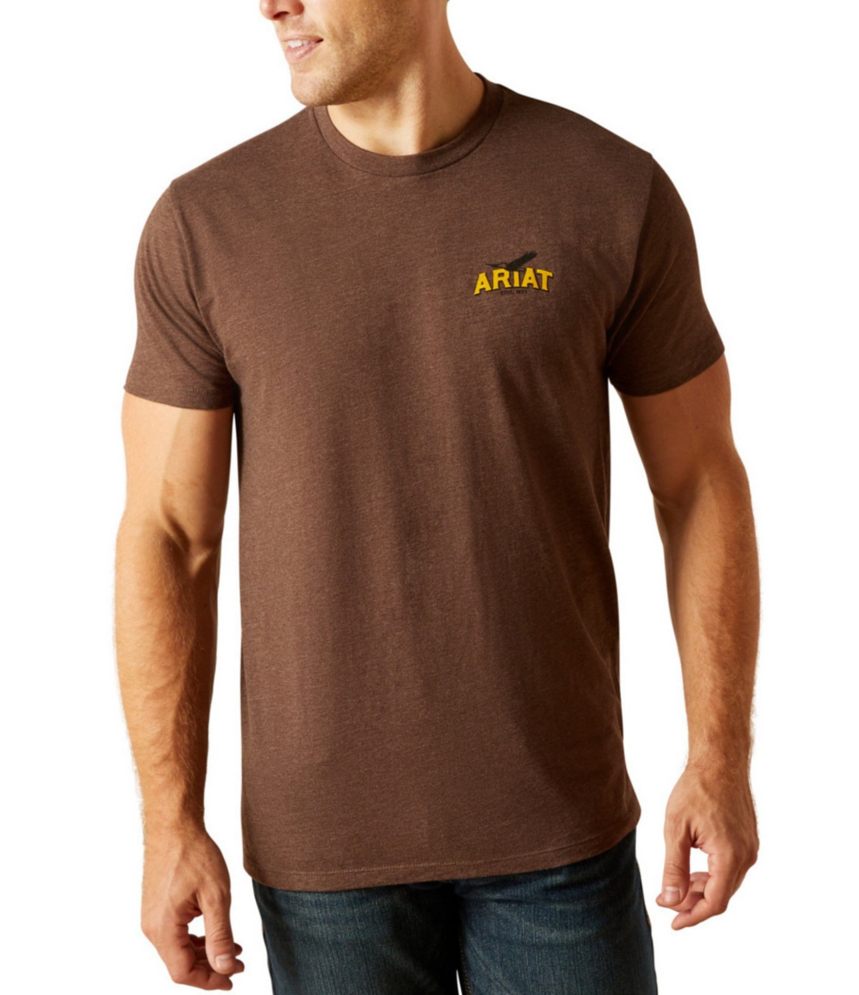 Ariat Bison Sketch Shield Short Sleeve Graphic T-Shirt