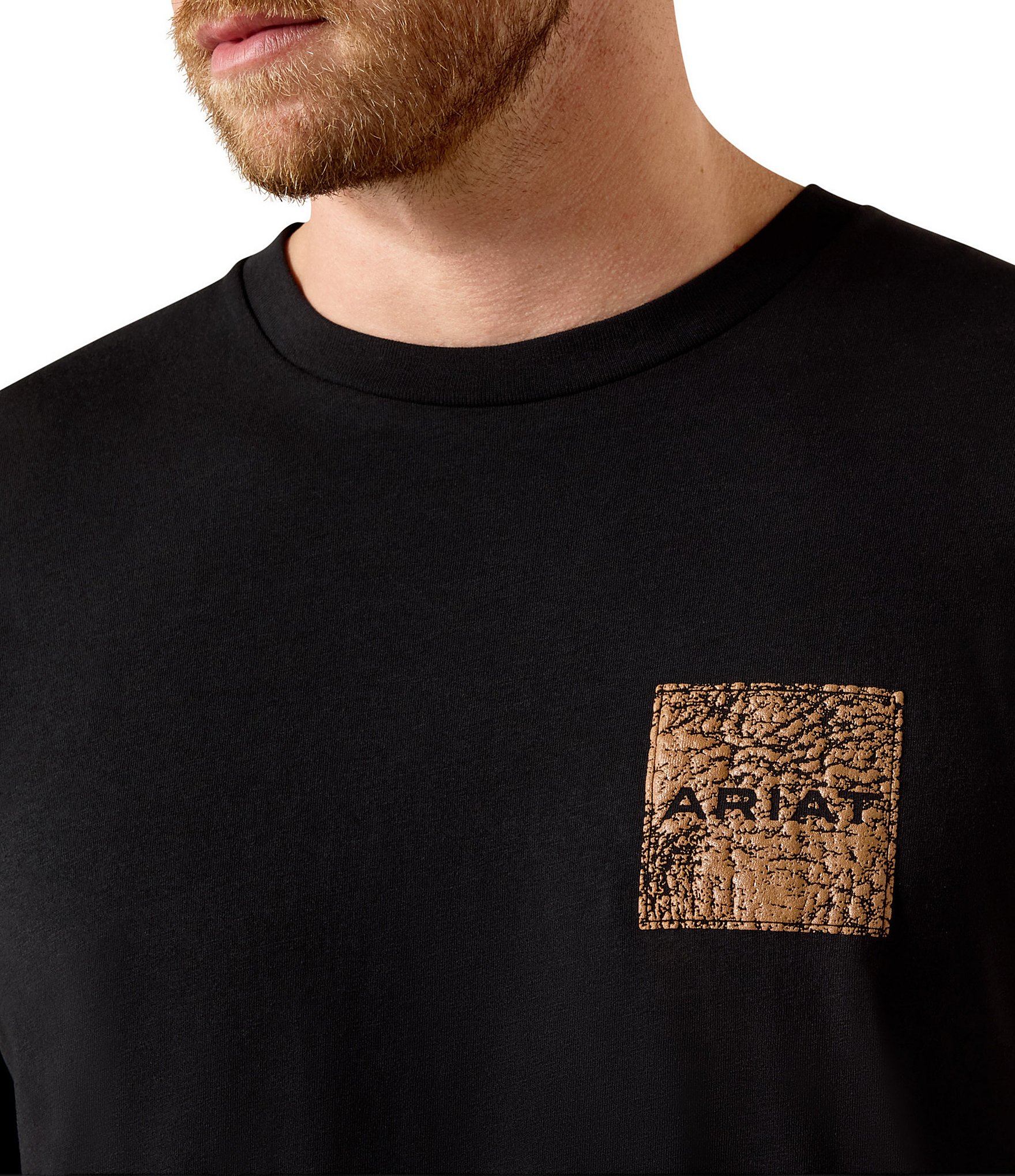 Ariat Boot Leather Patch Short Sleeve T-Shirt