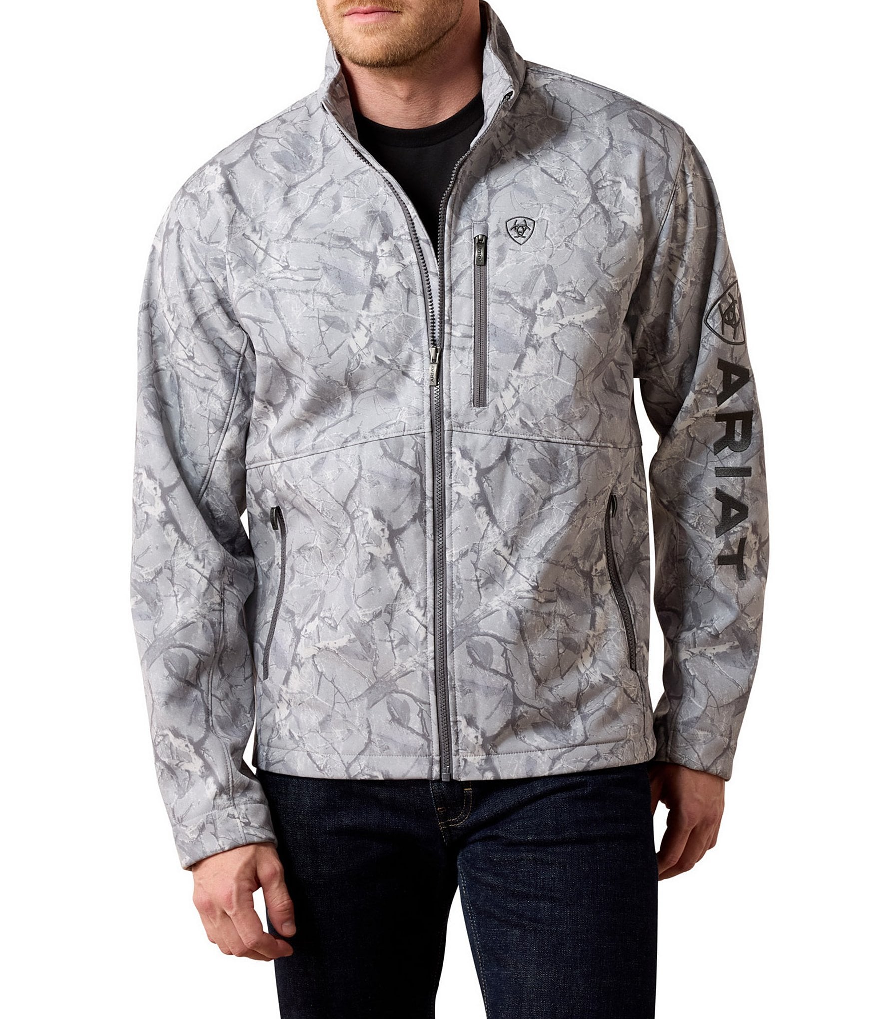 Ariat Camouflage Logo Softshell Jacket