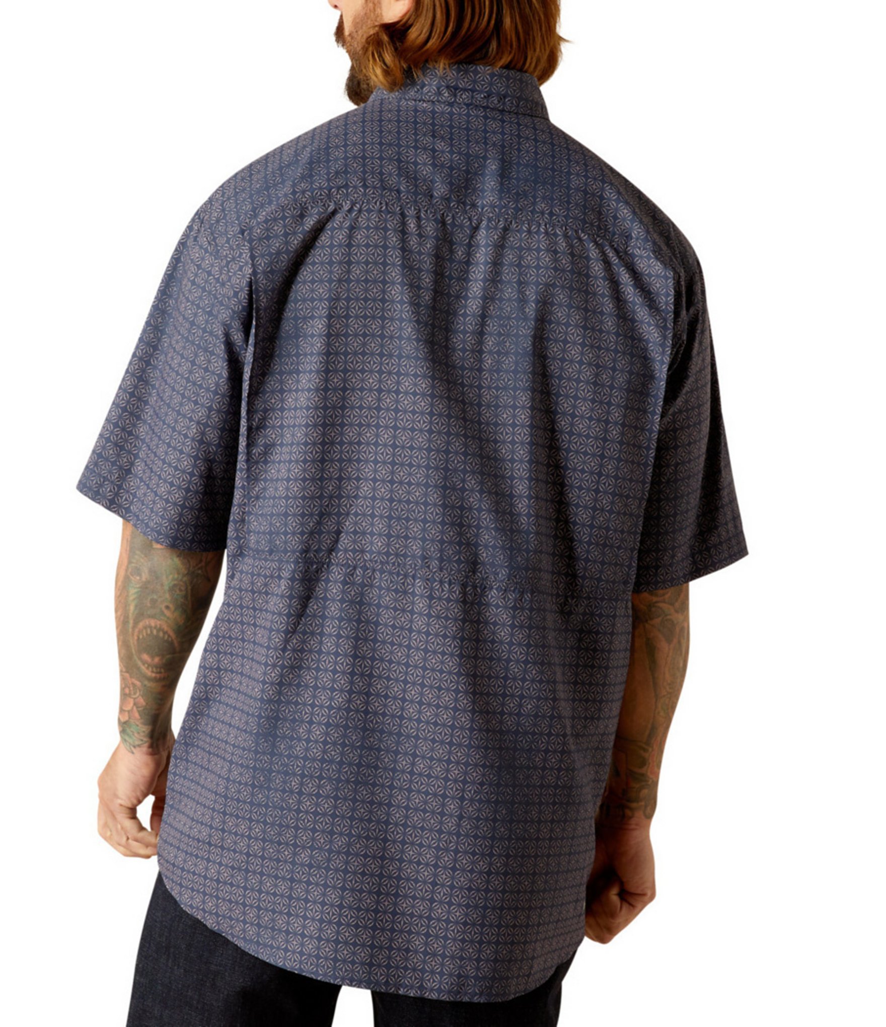 Ariat Classic Fit Short Sleeve VentTEK™ Outbound Printed Shirt