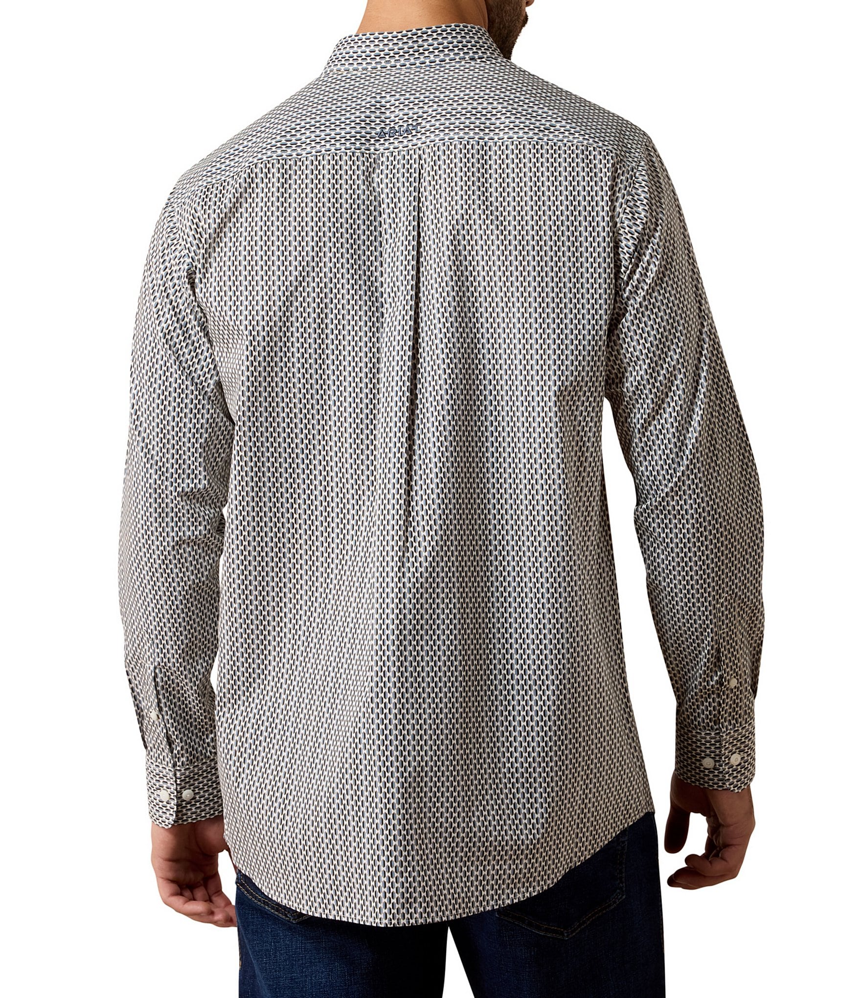 Ariat Cliff Classic Fit Printed Woven Shirt