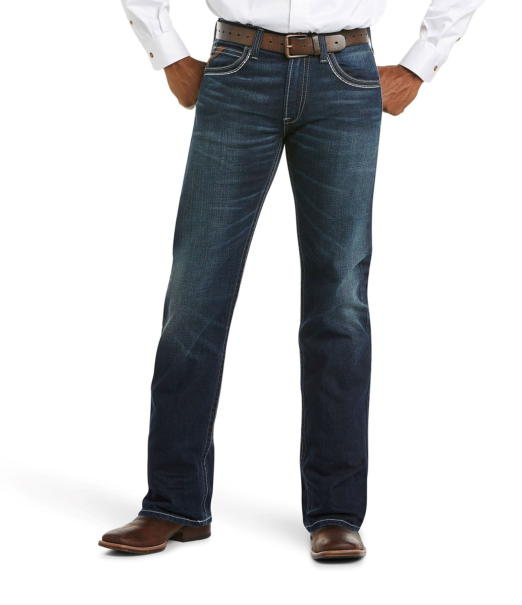 Ariat M5 Coltrane Straight-Fit Stretch Jeans | Dillard's