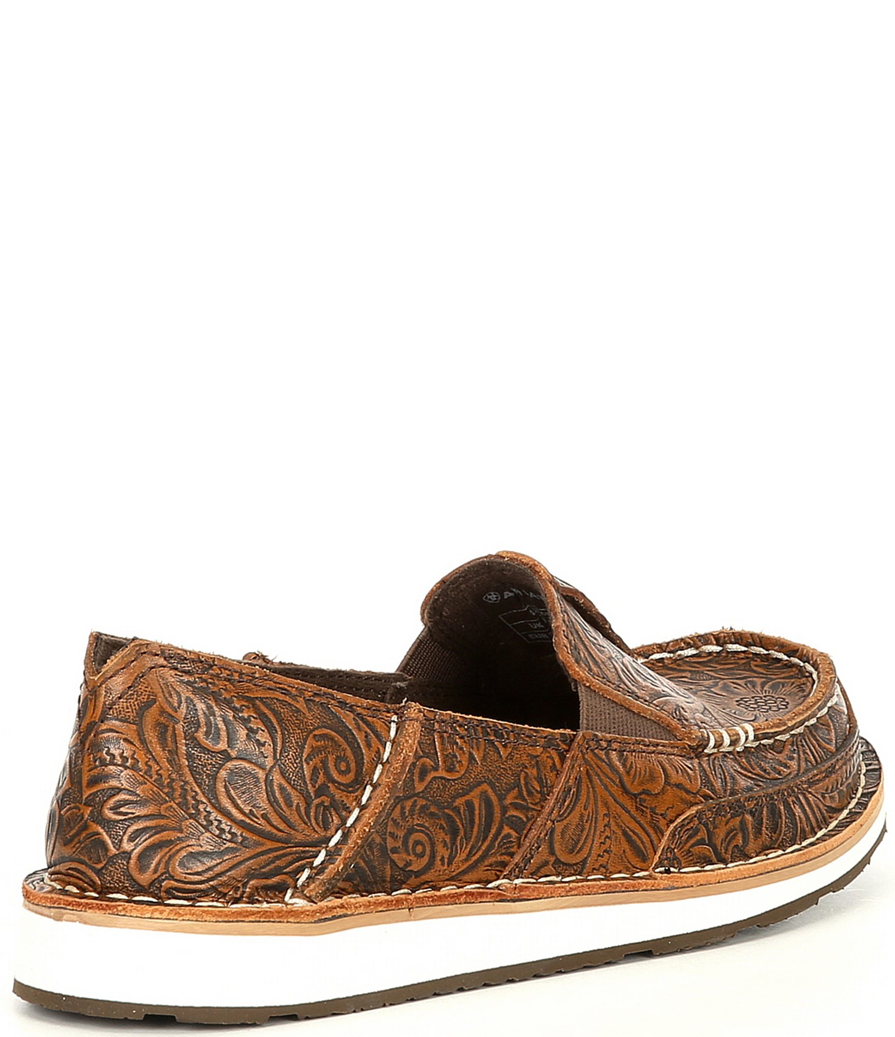 Ariat Women's Cruiser Floral Embossed Leather Loafers