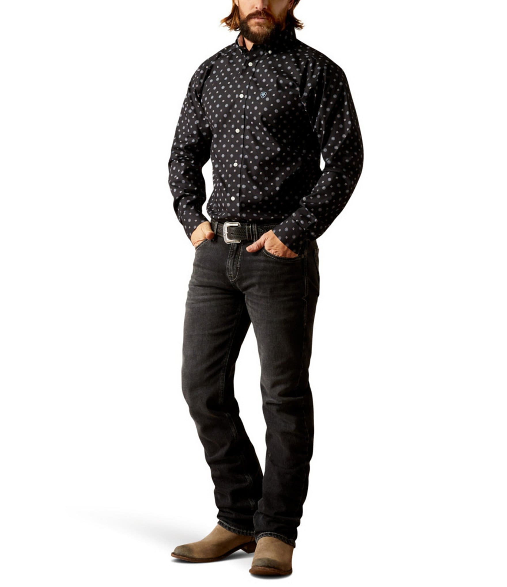 Ariat Fitted Lenox Long Sleeve Woven Shirt