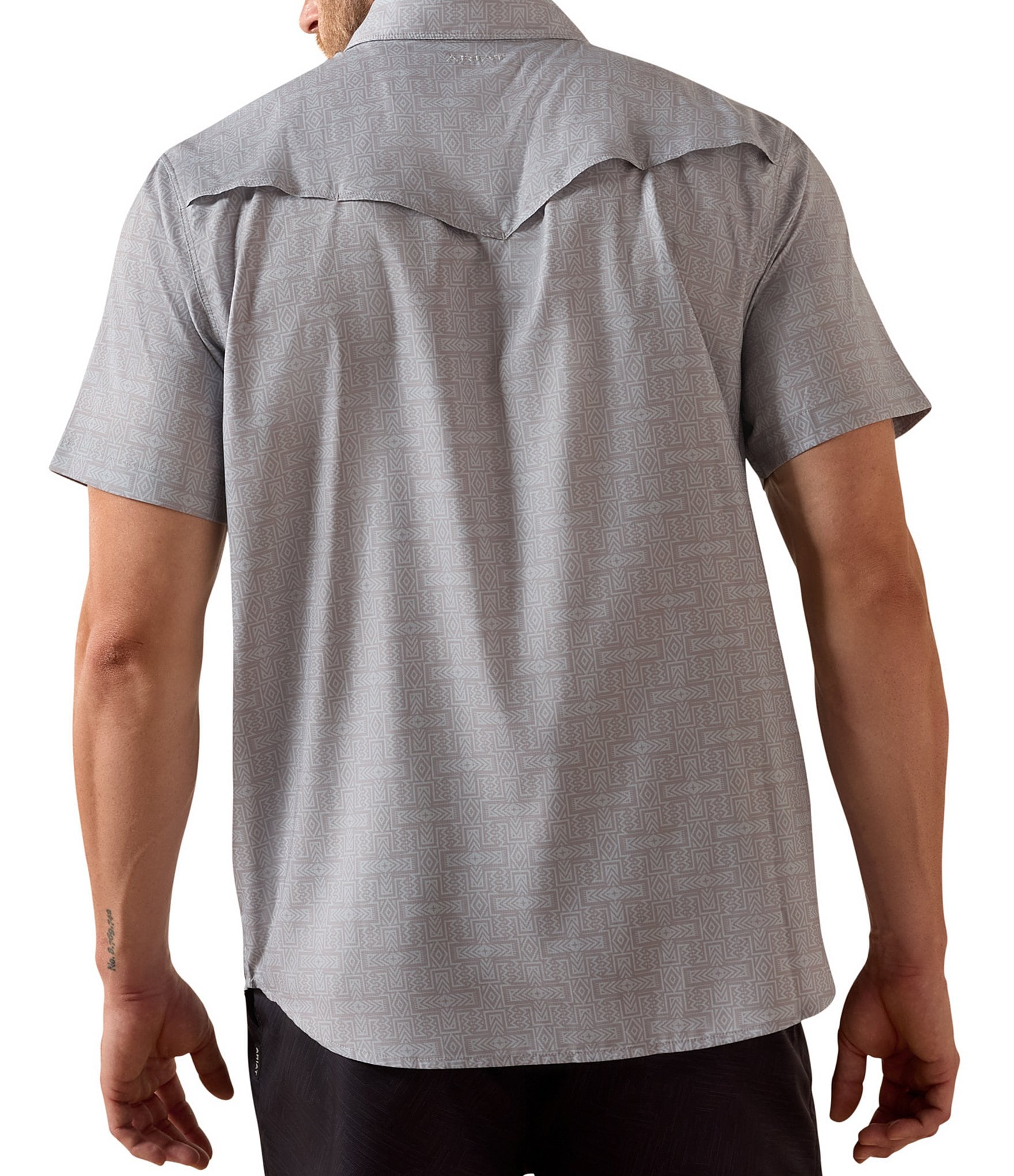 Ariat Fitted Western VentTEK™ Short Sleeve Shirt