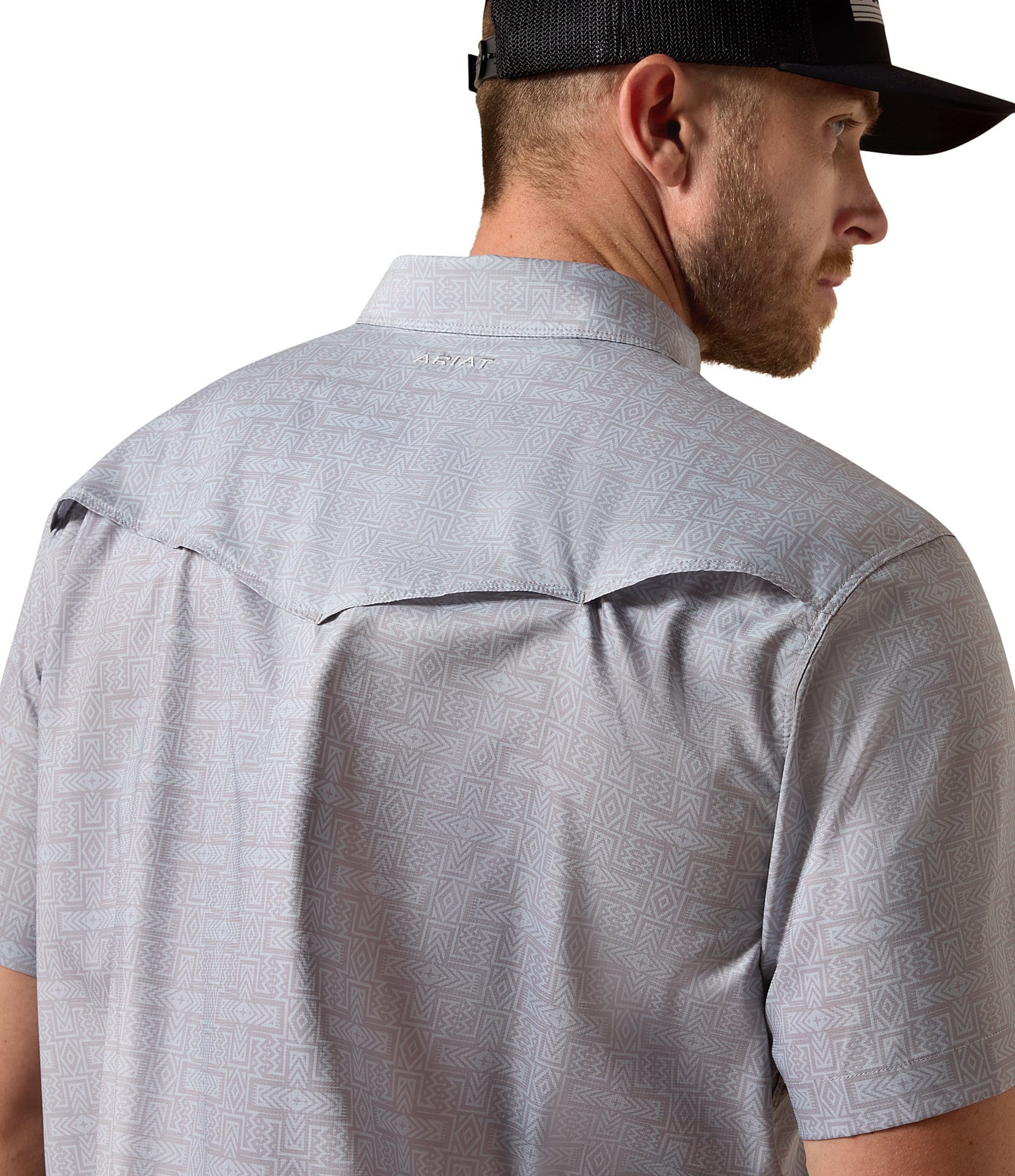 Ariat Fitted Western VentTEK™ Short Sleeve Shirt