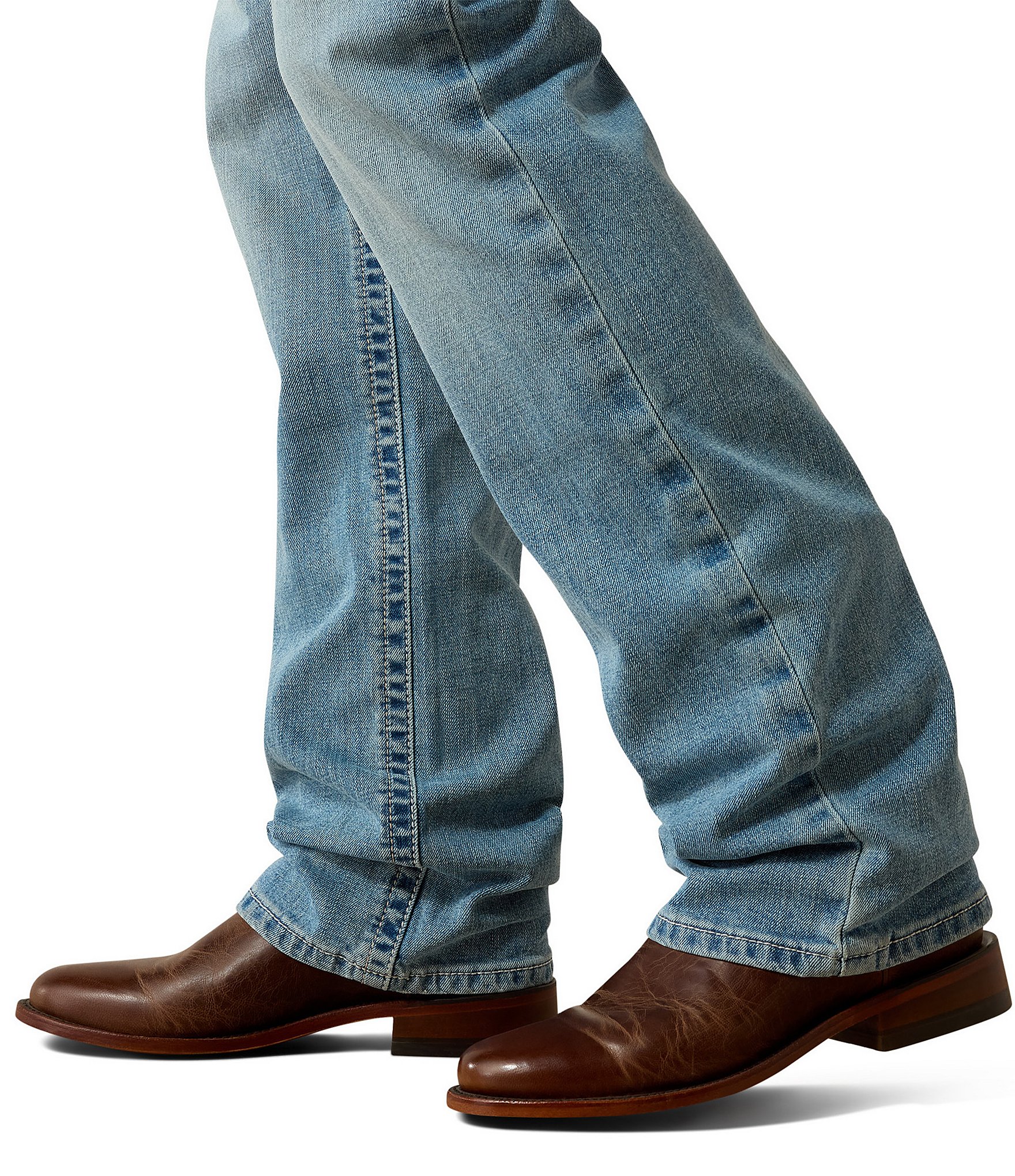 Ariat Gus Mid Rise Relaxed Fit Bootcut Jeans