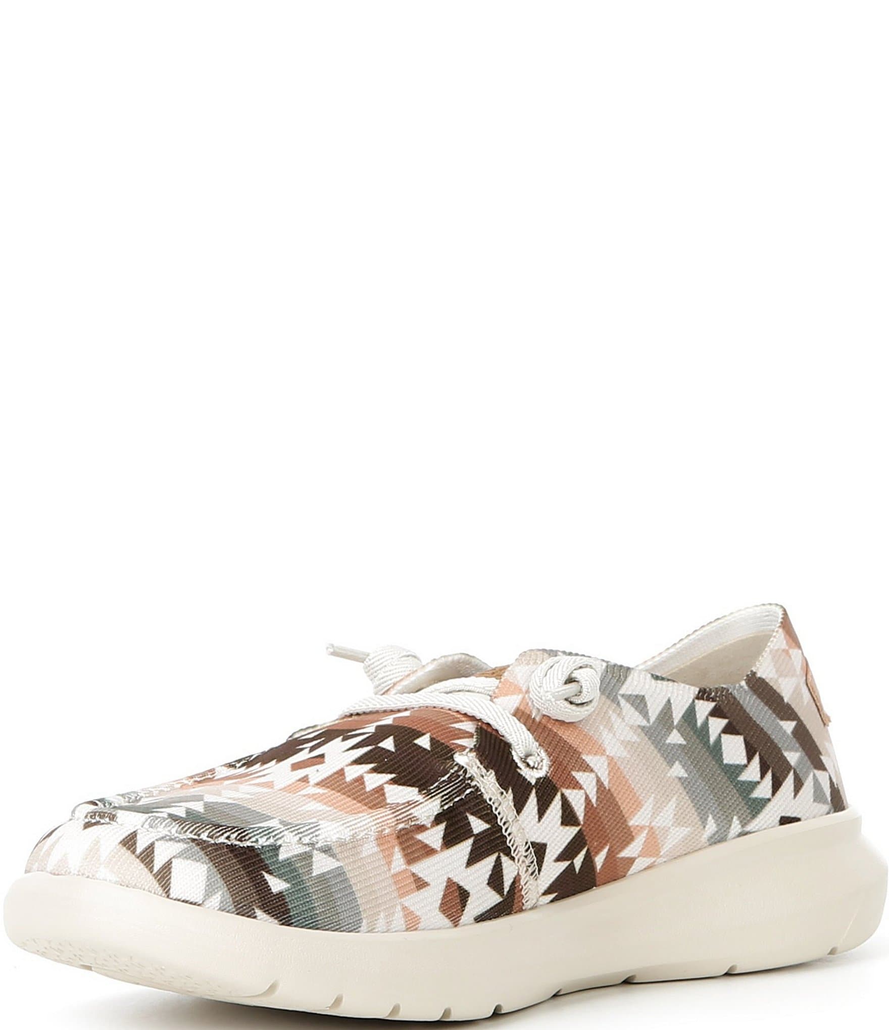Ariat Hilo Southwest Print Apron Toe Slip On Sneakers