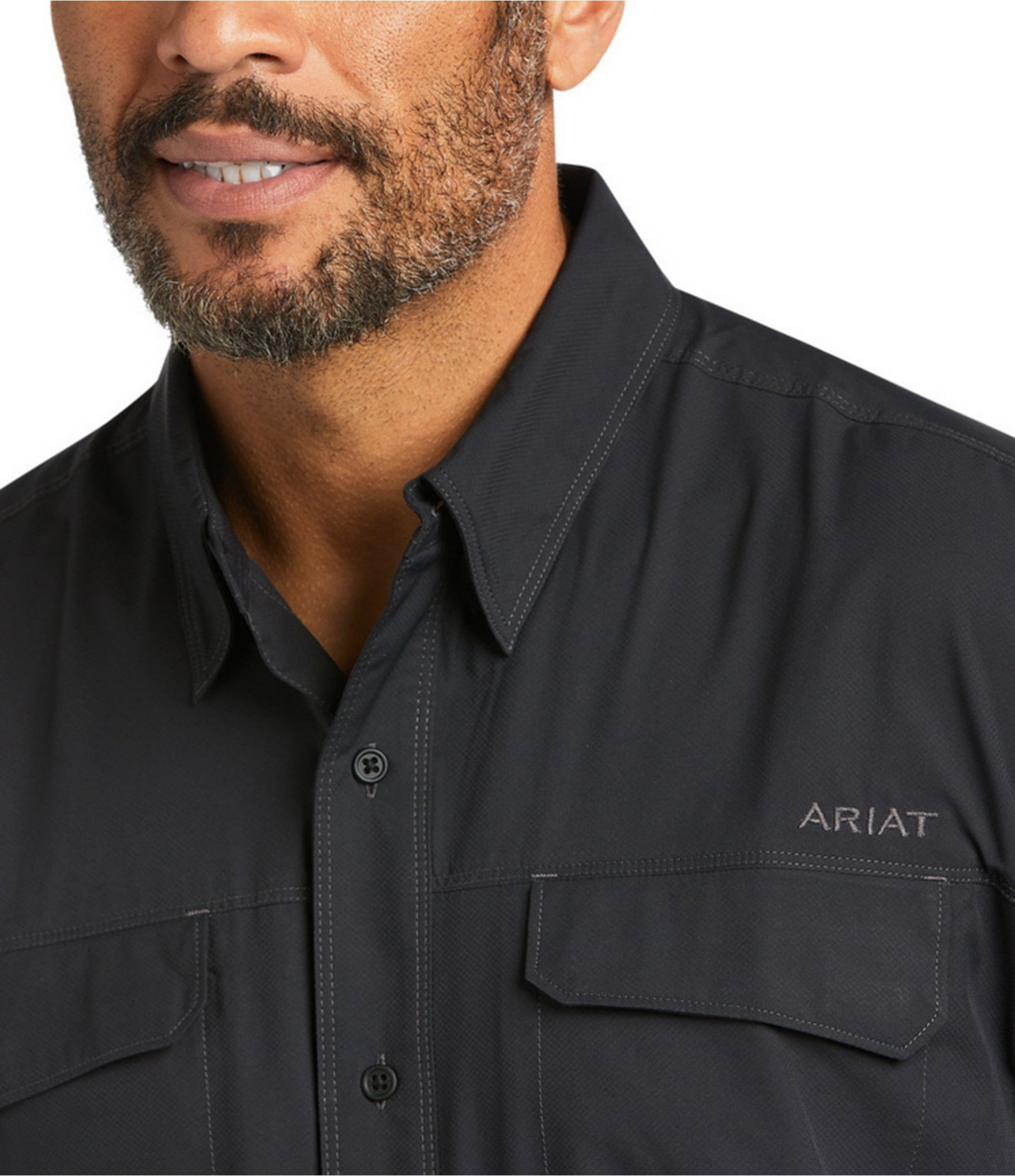 Ariat Long Sleeve VentTek™ Outbound Classic Fit Performance Woven Shirt