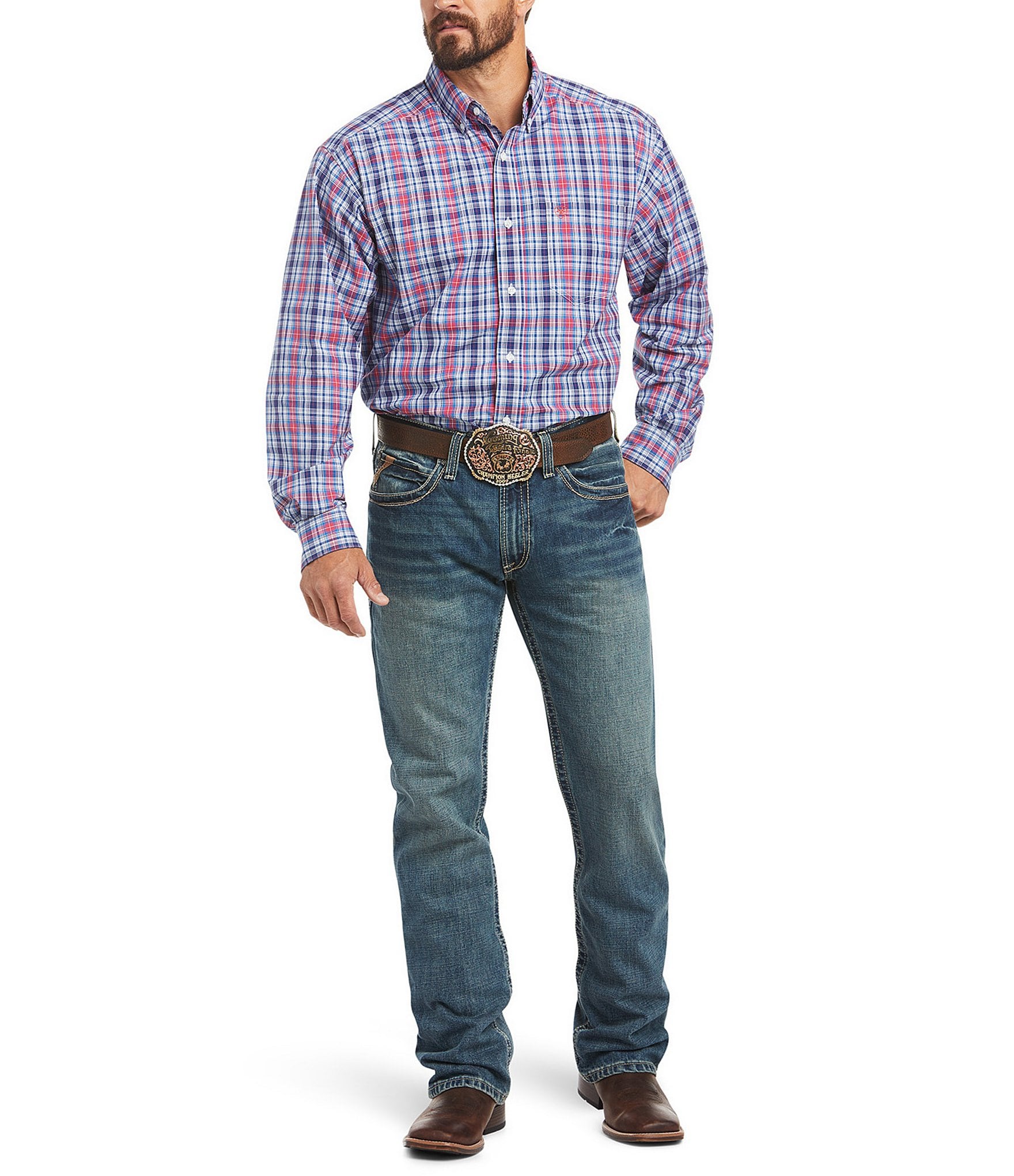 Ariat M4 Low Rise Boundary Bootcut Jeans