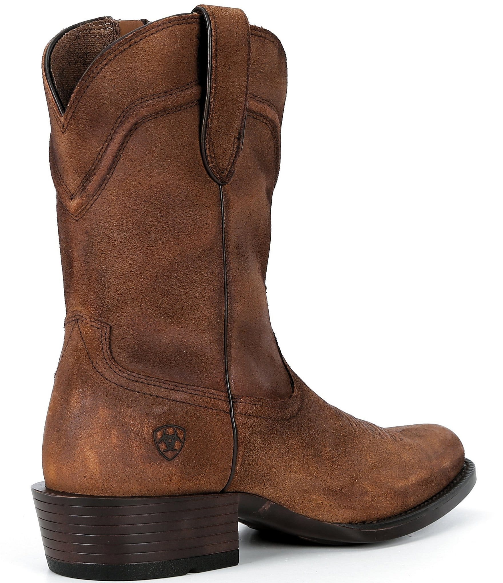 Ariat Men's Oliver Suede Cutter Toe Western Boots