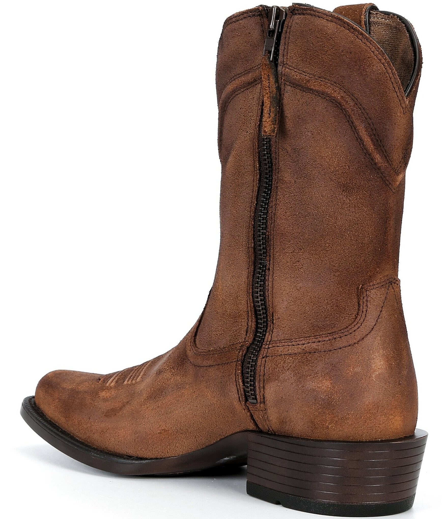 Ariat Men's Oliver Suede Cutter Toe Western Boots