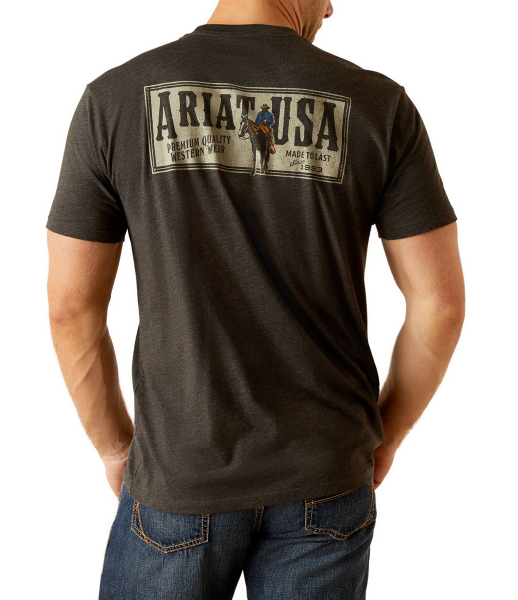 Ariat Short Sleeve Rider Label Graphic T-Shirt