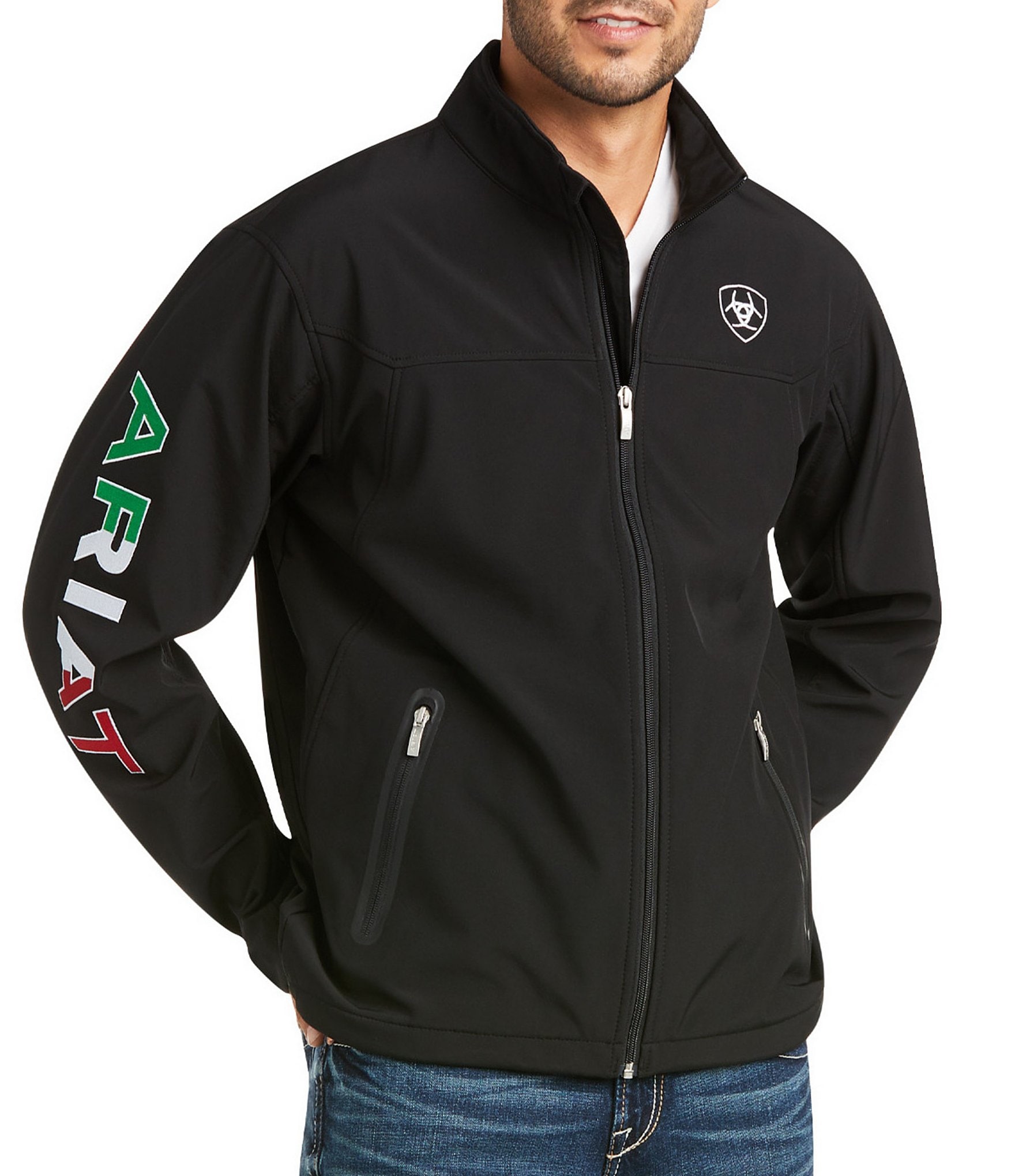 Best Price on New Ariat Team Jacket - Red, White, and Blue