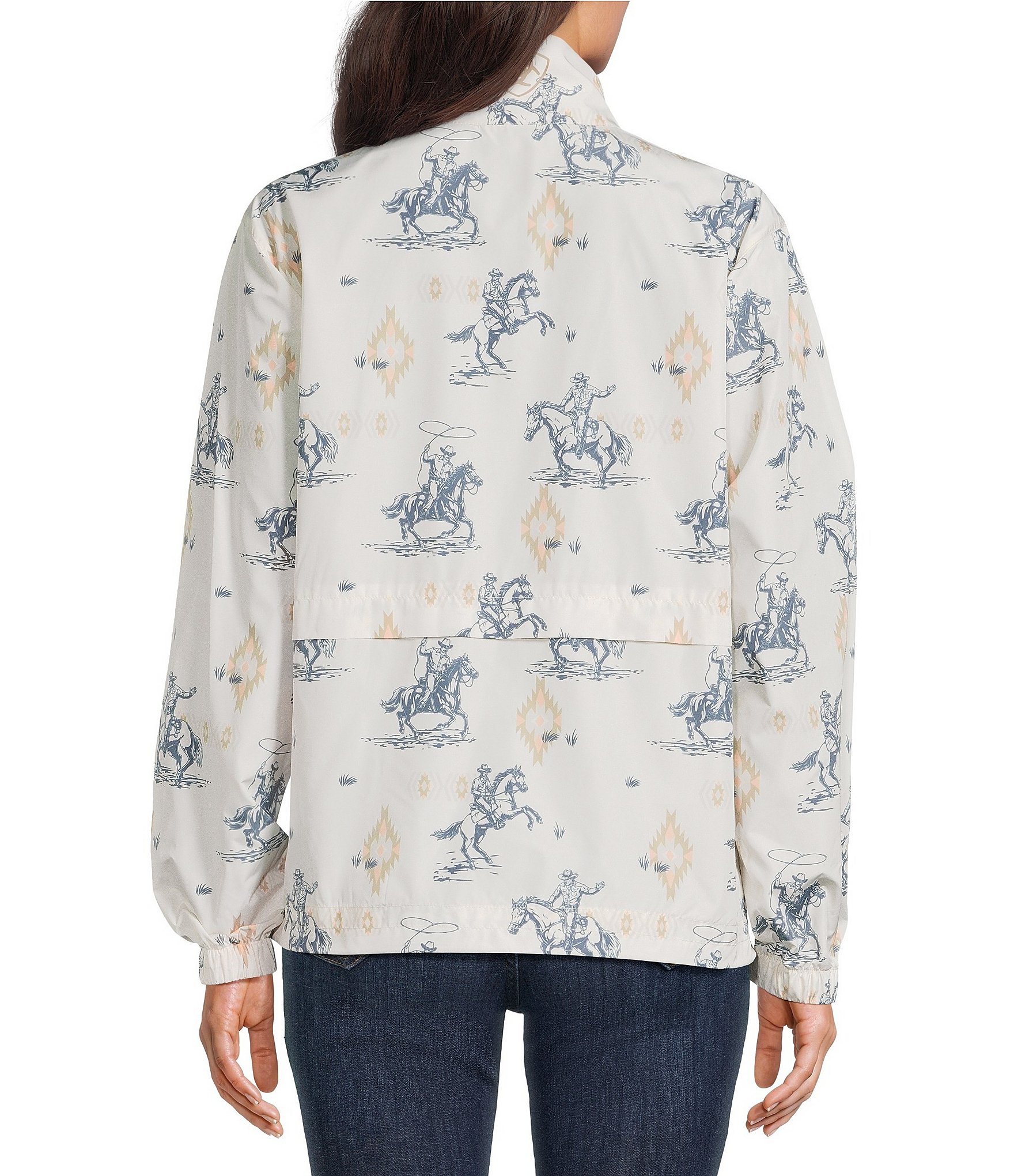 Ariat Wind & Water Resistant Whisper Quarter Zip Pullover Jacket