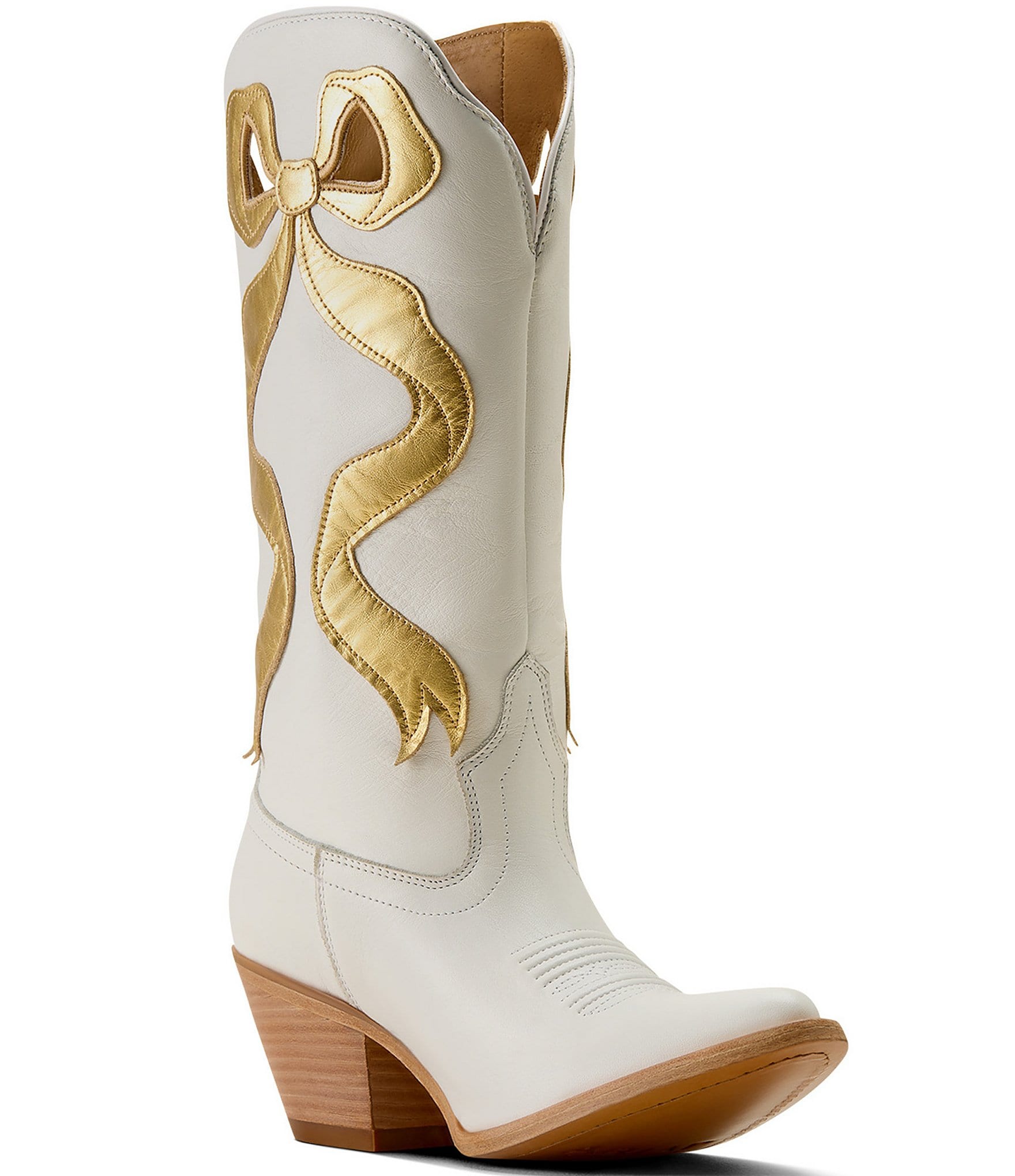 Ariat Women's Beaux Leather Bow Tall Western Boots