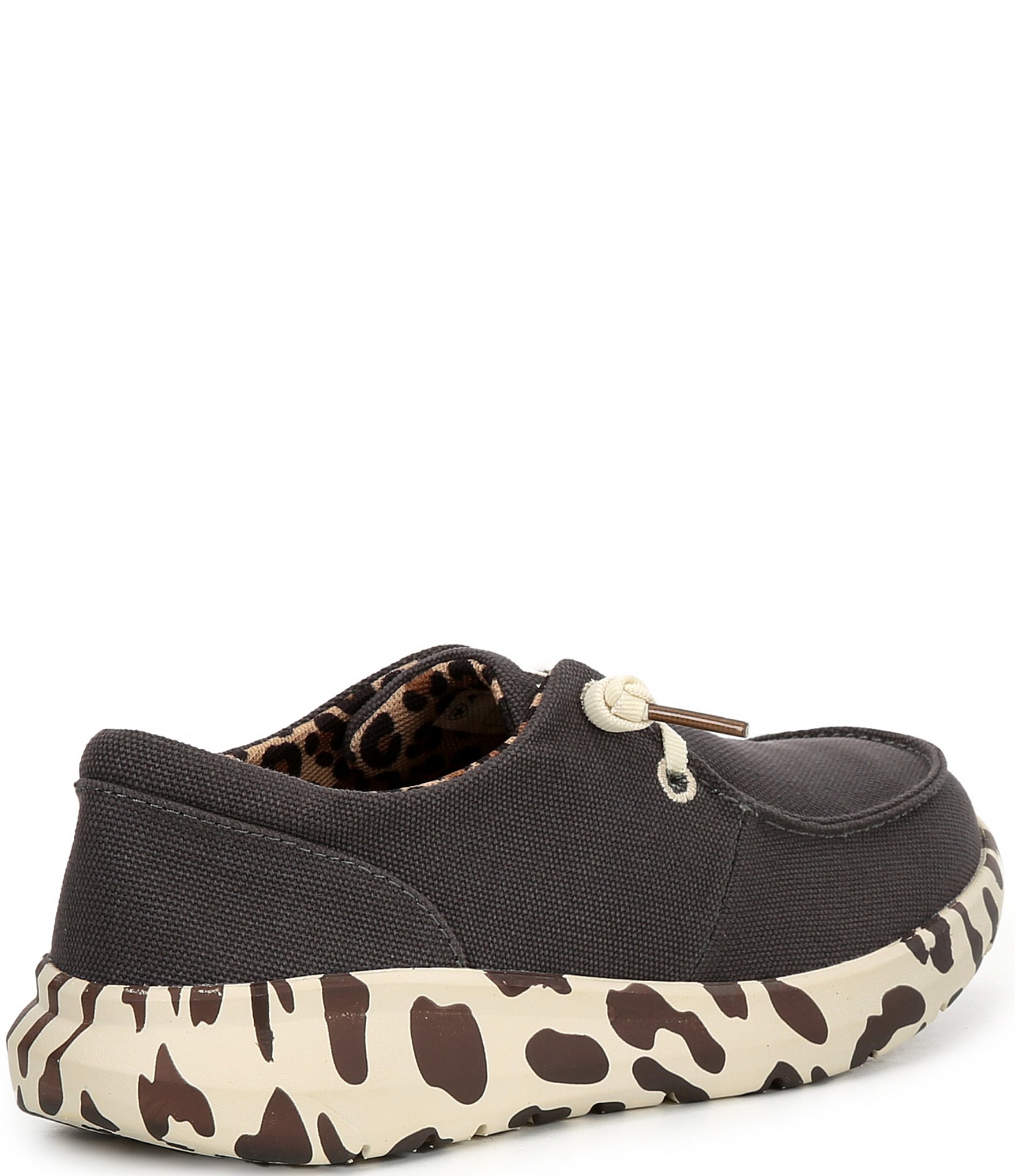 Ariat Women's Hilo Canvas Cheetah Print Slip-Ons