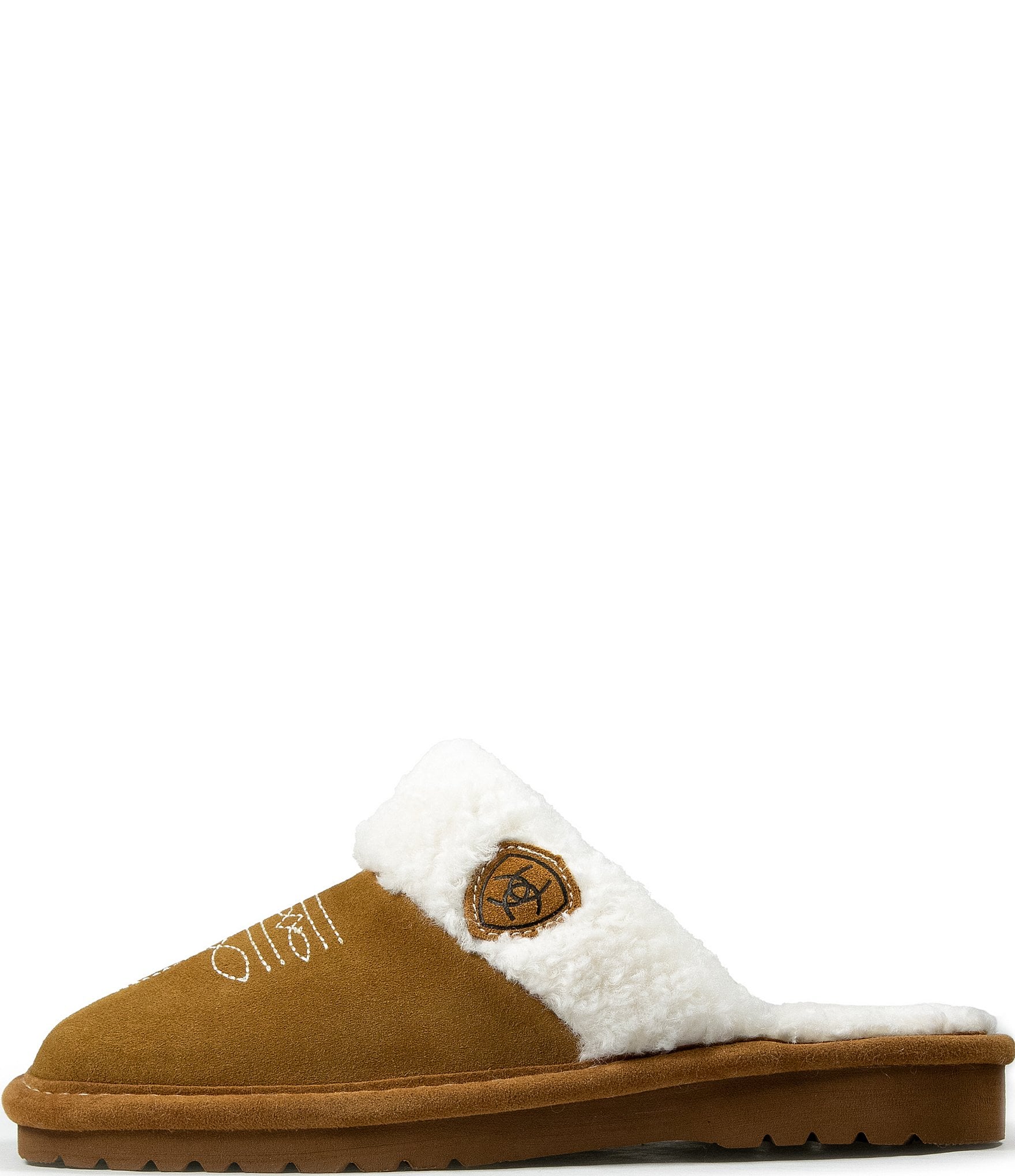 Ariat Women's Jackie Suede Square Toe Slippers