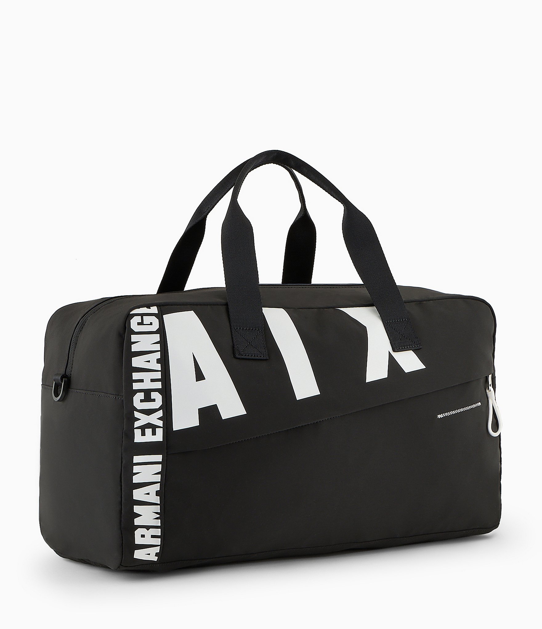 Armani Exchange #double;AX#double; Printed Duffle Travel Bag