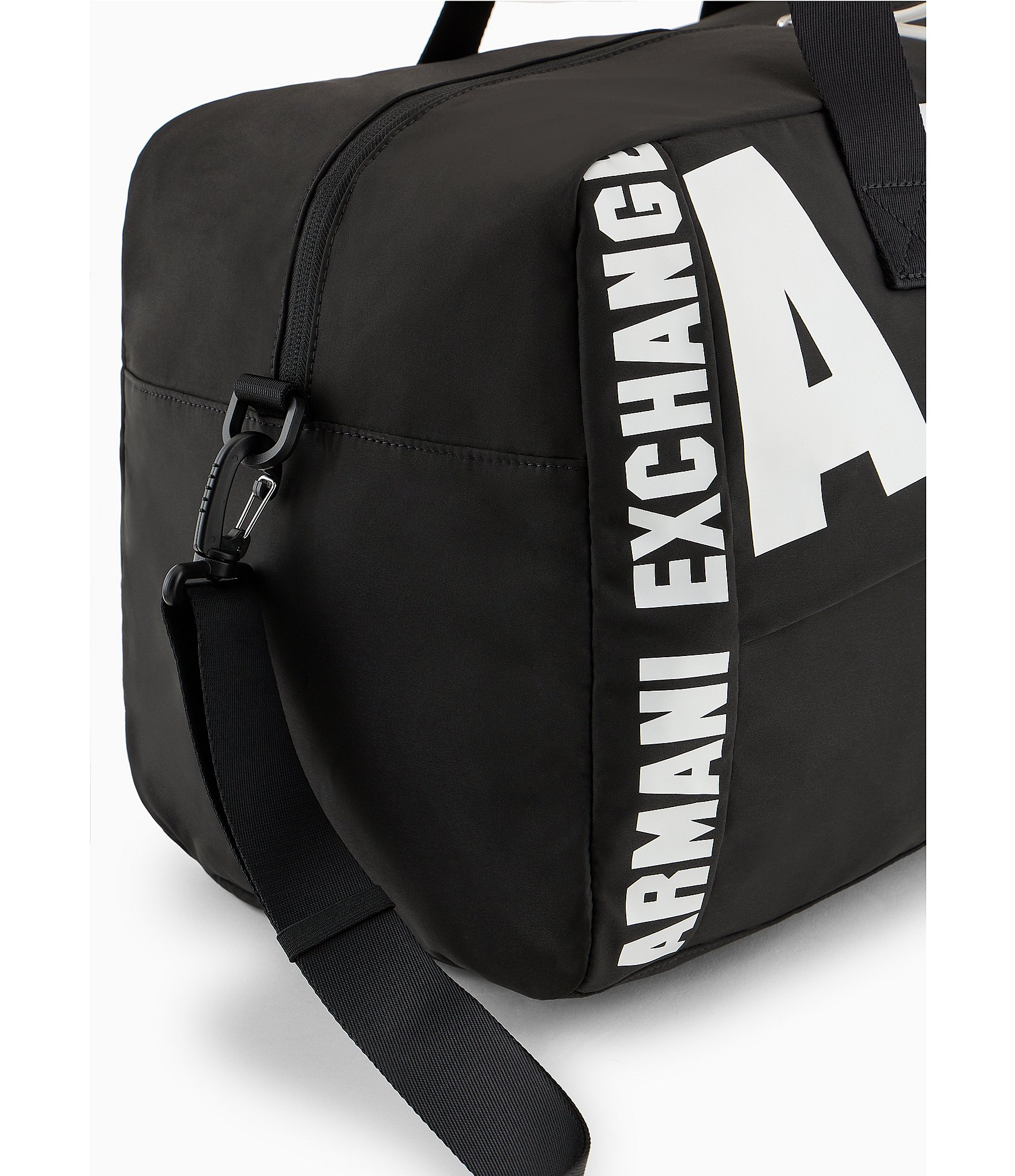 Armani Exchange #double;AX#double; Printed Duffle Travel Bag