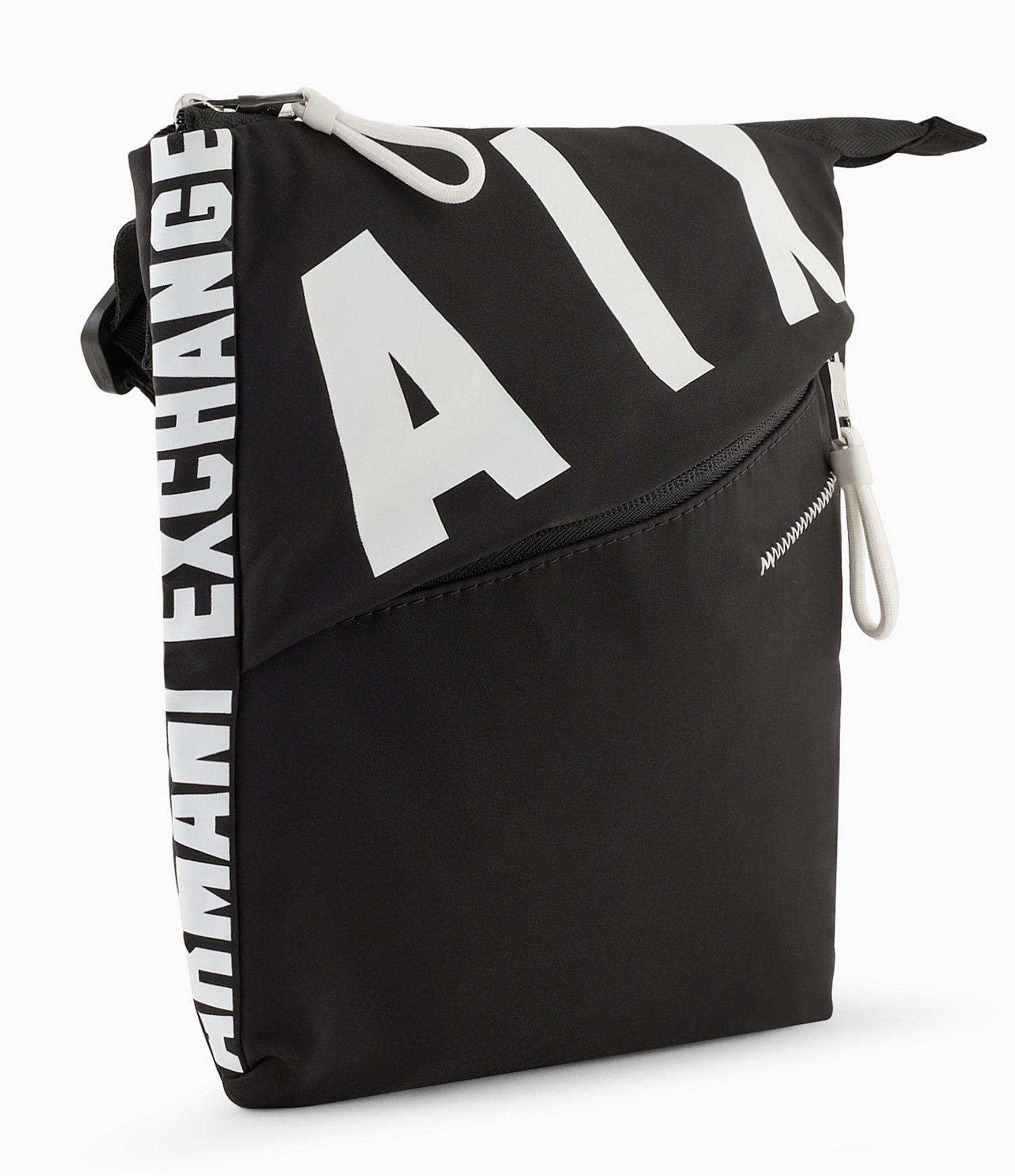 Armani Exchange #double;AX#double; Printed Flat Crossbody Bag