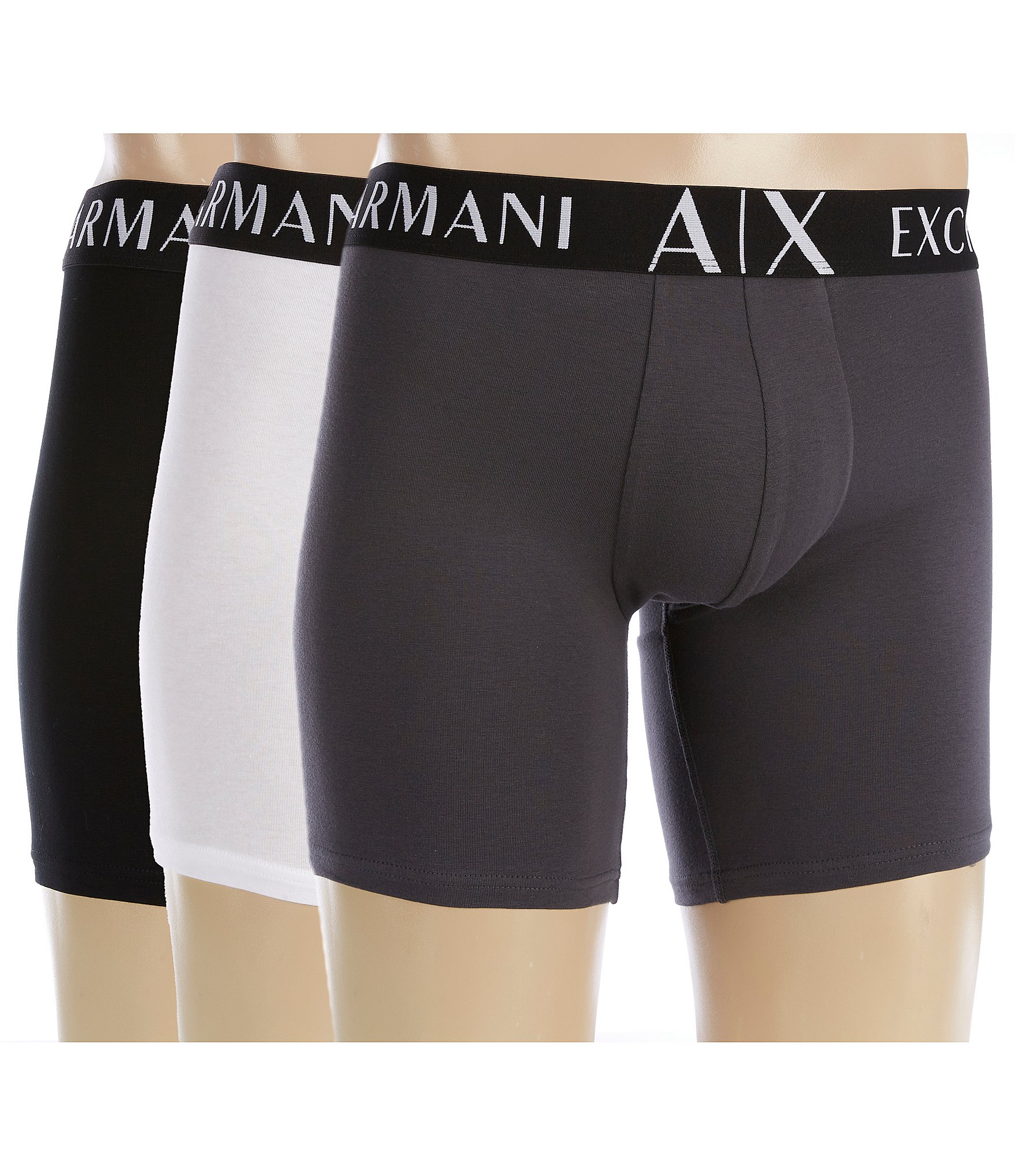 Armani Exchange Boxer Briefs 3-Pack