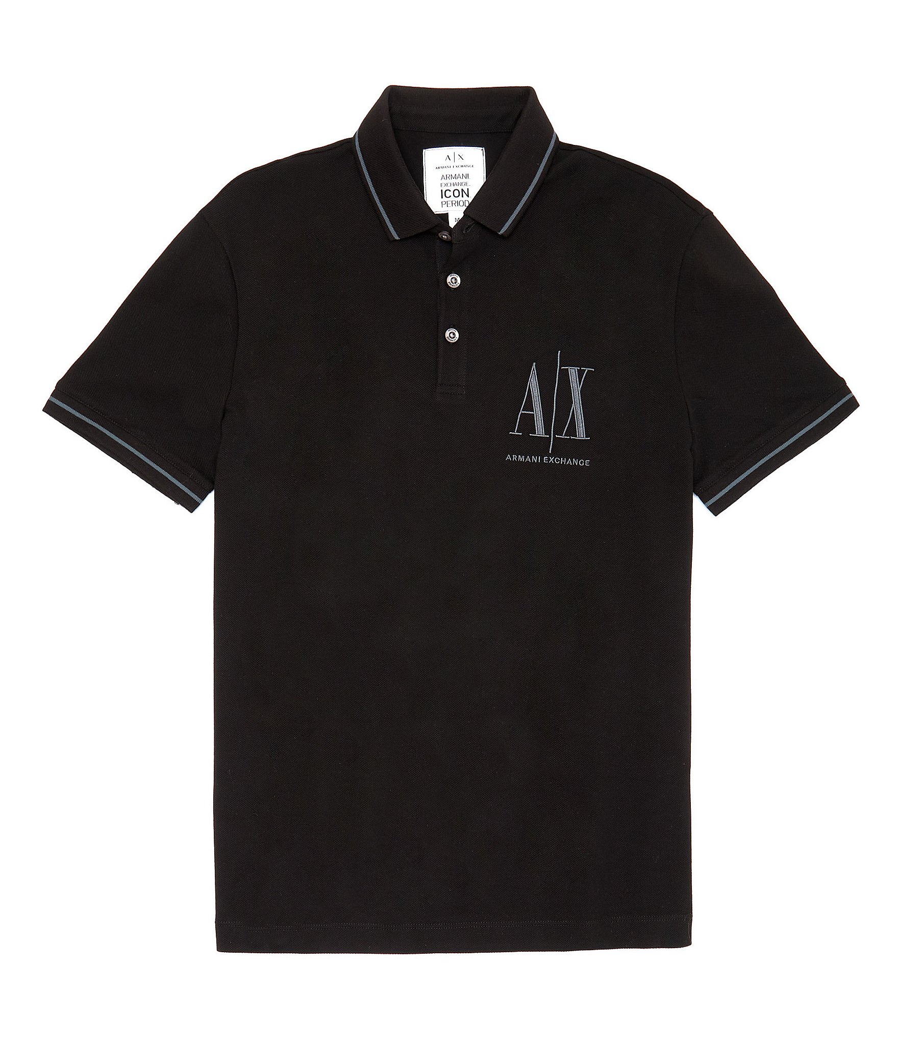 Armani Exchange Icon Short Sleeve Polo Shirt | Dillard's